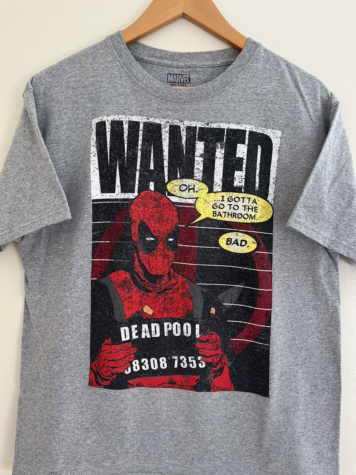 Marvel Comics × Vintage Marvel Dead Pool “Wanted” T-Shirt Size US L / EU 52-54 / 3 - 2 Thumbnail