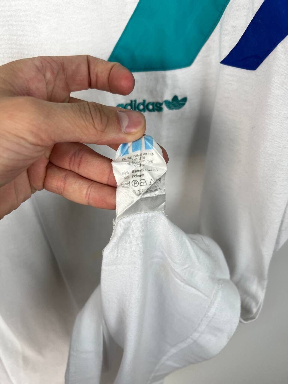 Adidas × Vintage Adidas 90s streetwear vintage t-shirts size S Size US S / EU 44-46 / 1 - 5 Thumbnail