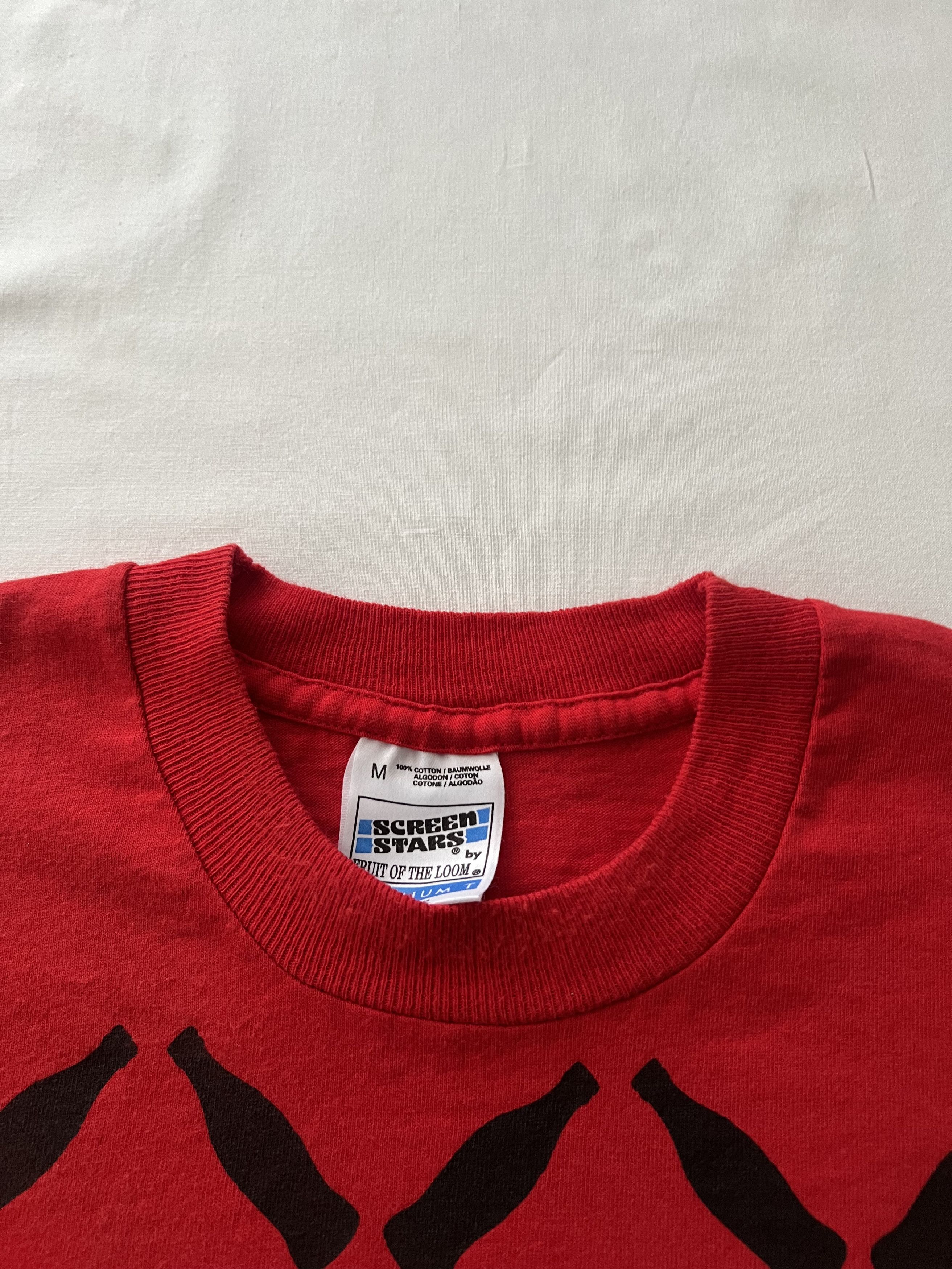 Coca Cola Vintage 1996 Coca Cola UEFA Euro 96 England Promo T-shirt Size US M / EU 48-50 / 2 - 8 Thumbnail