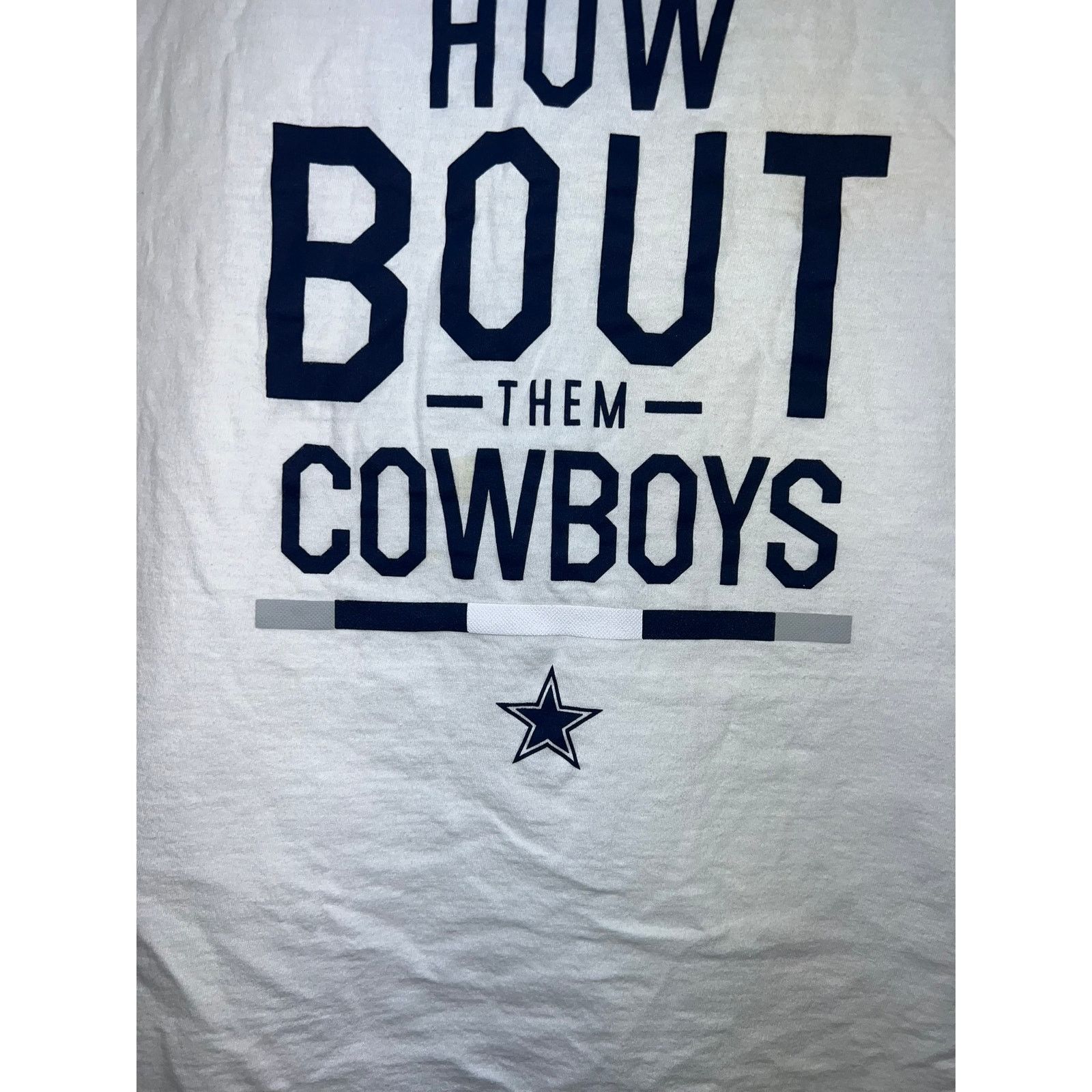 Nike Womens Nike Dallas Cowboys Shirt How Bout Them Cowboys NFL 2 Size XXL / US 16-18 / IT 52-54 - 3 Thumbnail