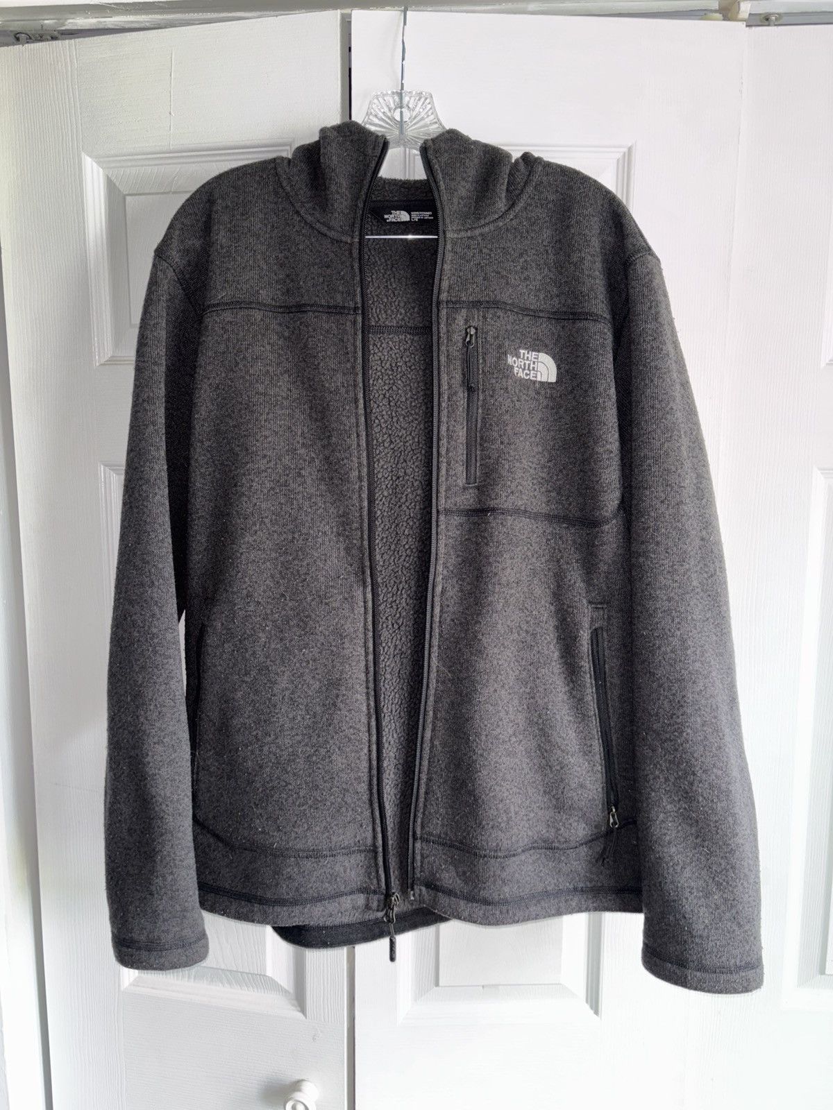 The North Face The Northface - Men's Fleece Zip-Up Jacket Size US L / EU 52-54 / 3 - 3 Thumbnail