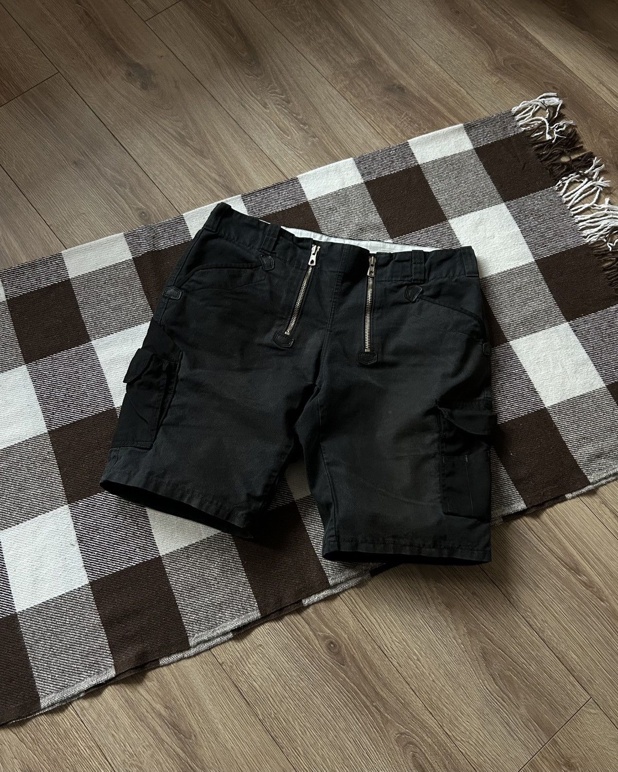 Japanese Brand × Vintage Vintage FHB Multi-pocket shorts cargo mens germany Size US 34 / EU 50 - 1 Thumbnail