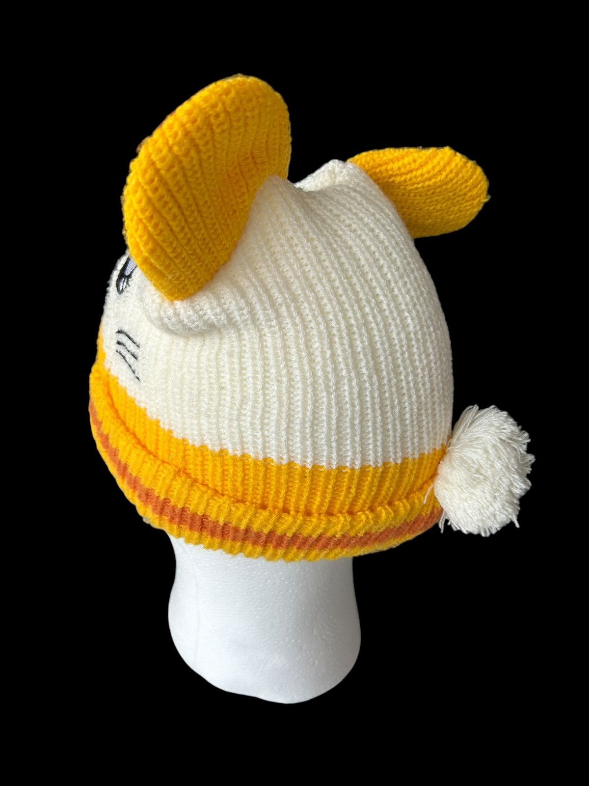14th Addiction × Japanese Brand Bunny Horn Devil Vtg Anime Cartoon Character Beanie Hats Size ONE SIZE - 2 Thumbnail