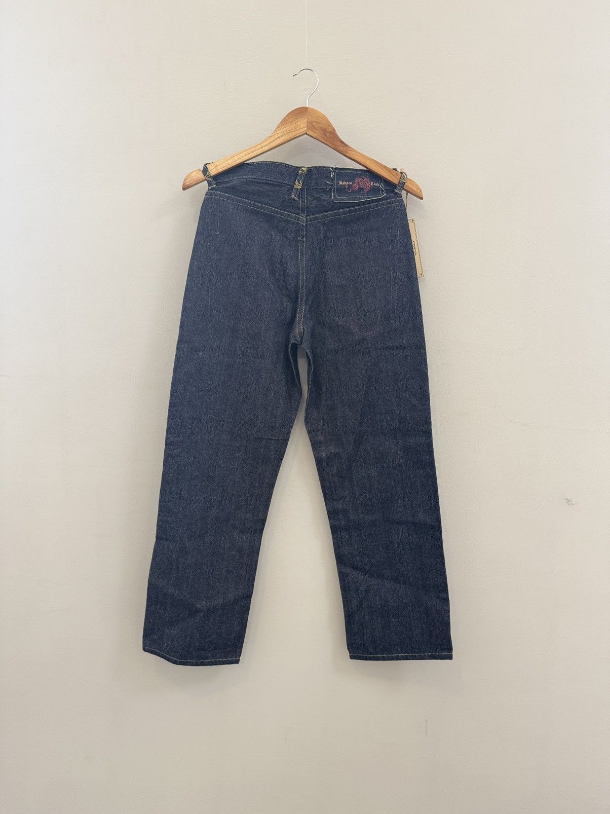 If Six Was Nine × Japanese Brand vintage patchwork japan jeans distressed low rise flared 90s Size 27" / US 4 / IT 40 - 7 Thumbnail