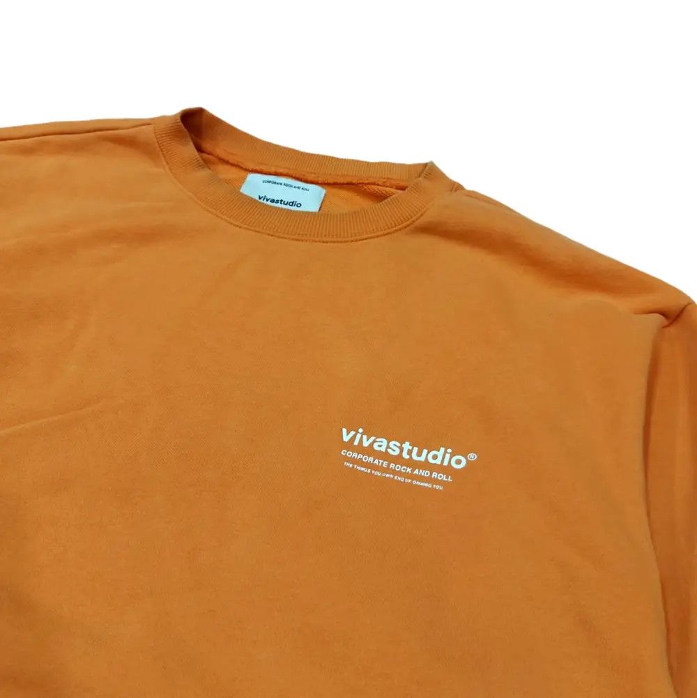 Vivastudio Rare! Vivastudio Streetwear Designer Backhit Sweatshirt Size US L / EU 52-54 / 3 - 7 Thumbnail