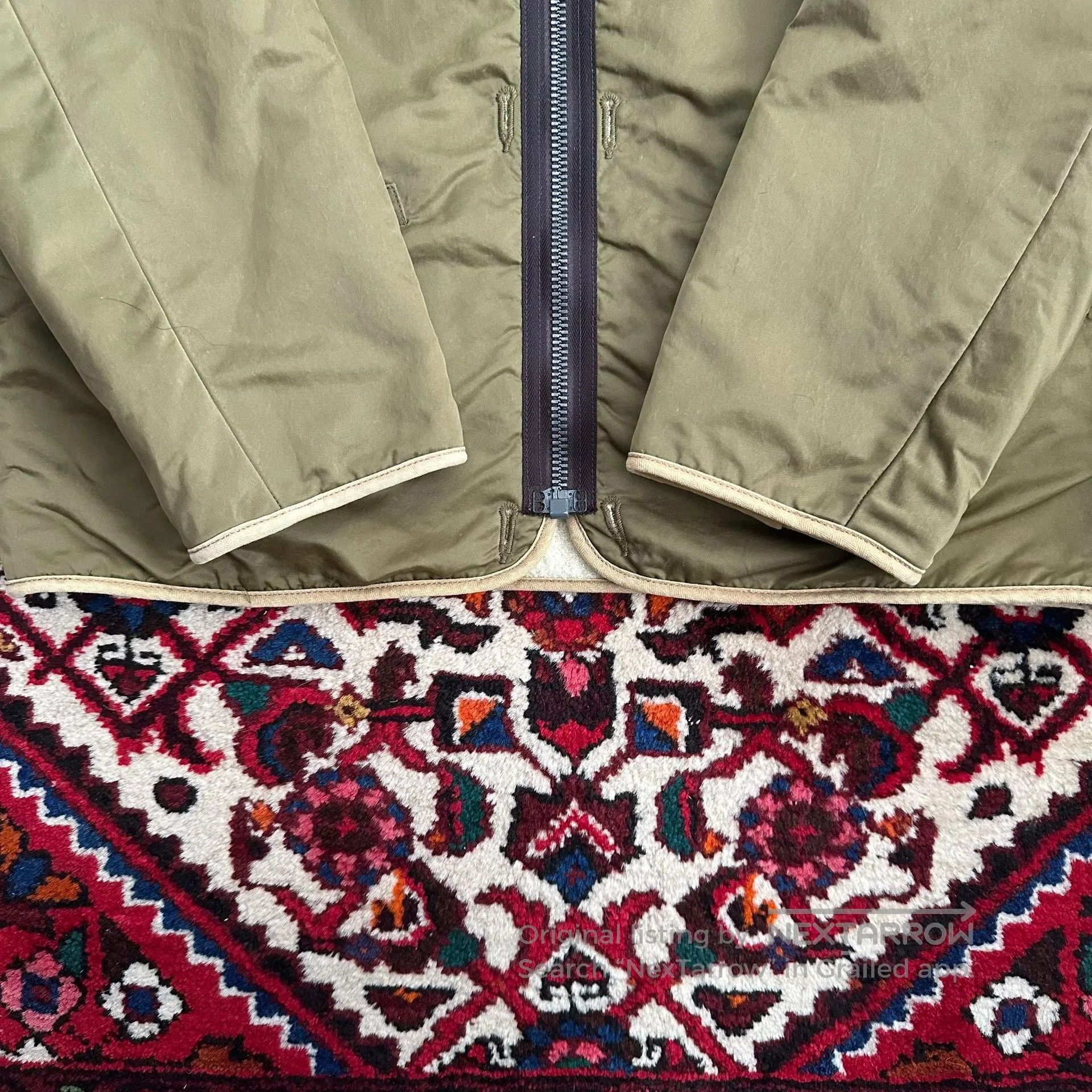 Visvim visvim iris liner jacket in khaki green. Size US M / EU 48-50 / 2 - 7 Thumbnail