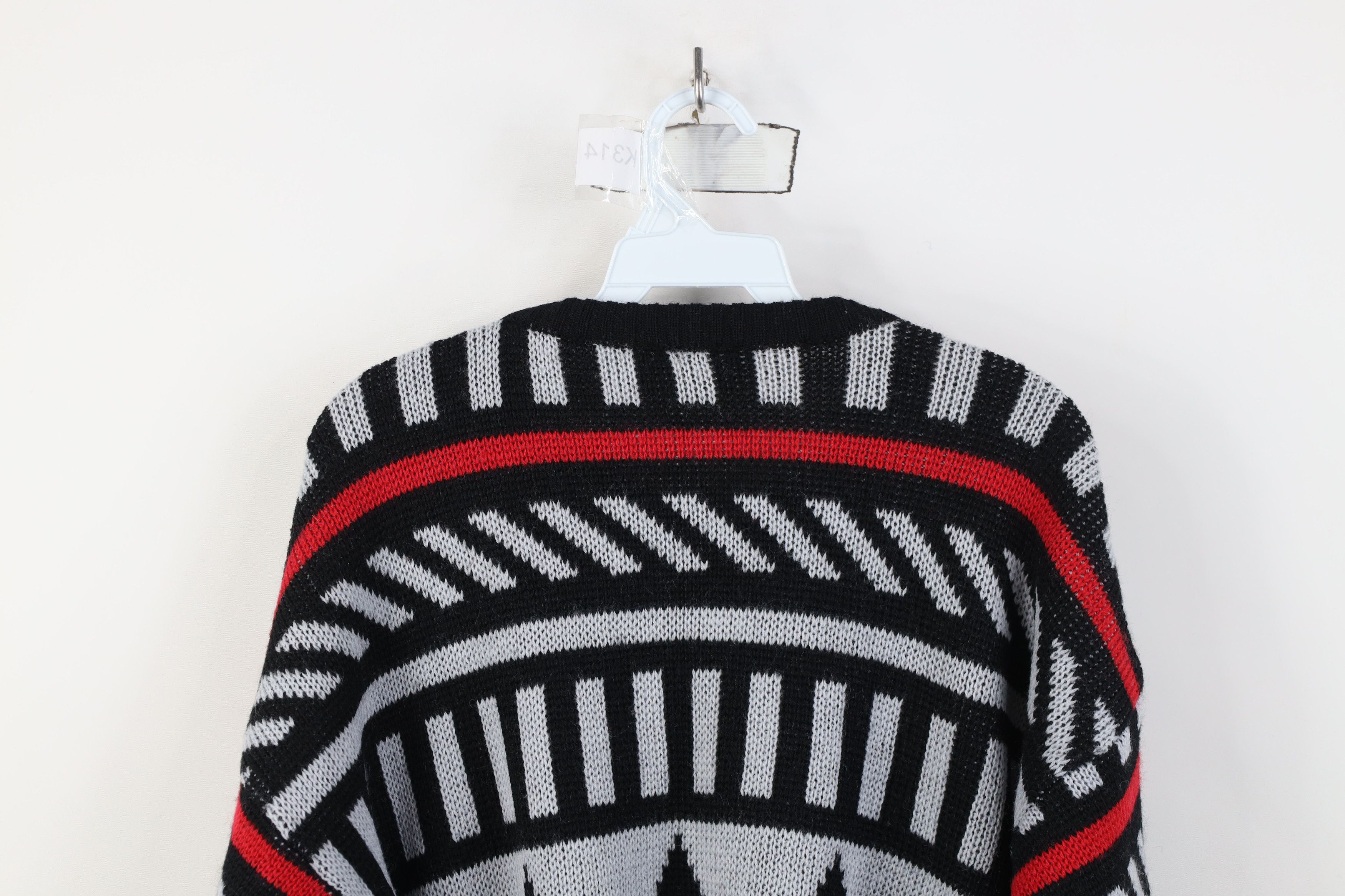 Vintage Vintage 90s Coogi Style Geometric Knit Crewneck Sweater Size US M / EU 48-50 / 2 - 10 Thumbnail