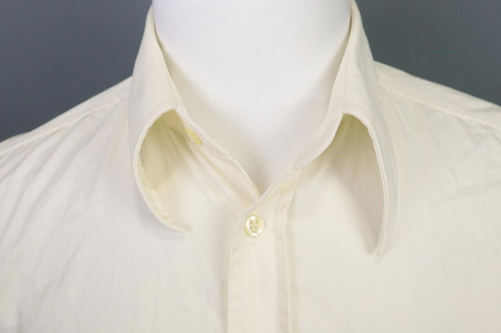 Kenzo Kenzo Homme White Long Sleeve Button Down Shirt Size 41 / 16 Size US M / EU 48-50 / 2 - 3 Thumbnail