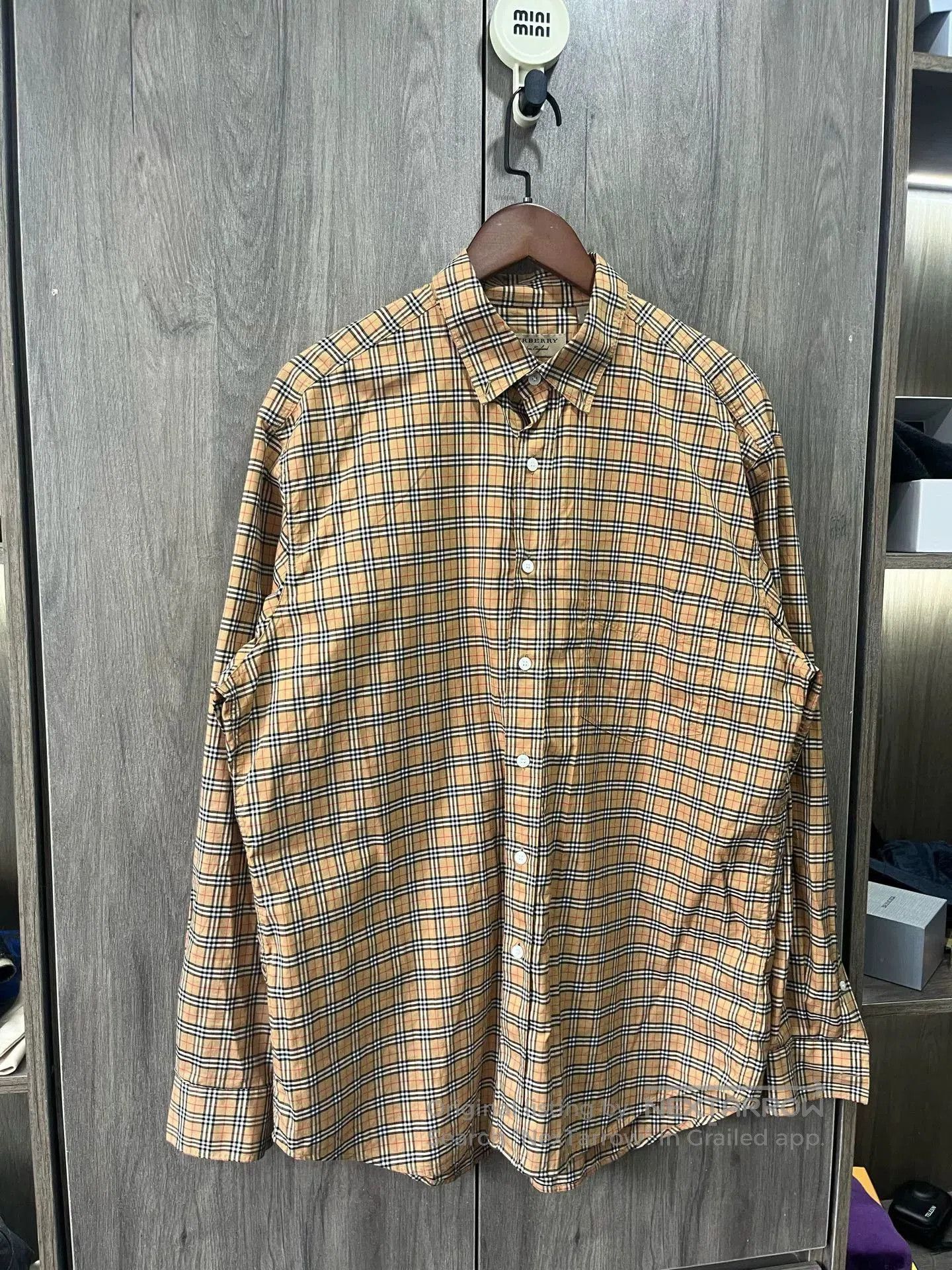 Burberry Burberry Check Shirt Size XL. Size US XL / EU 56 / 4 - 4 Thumbnail