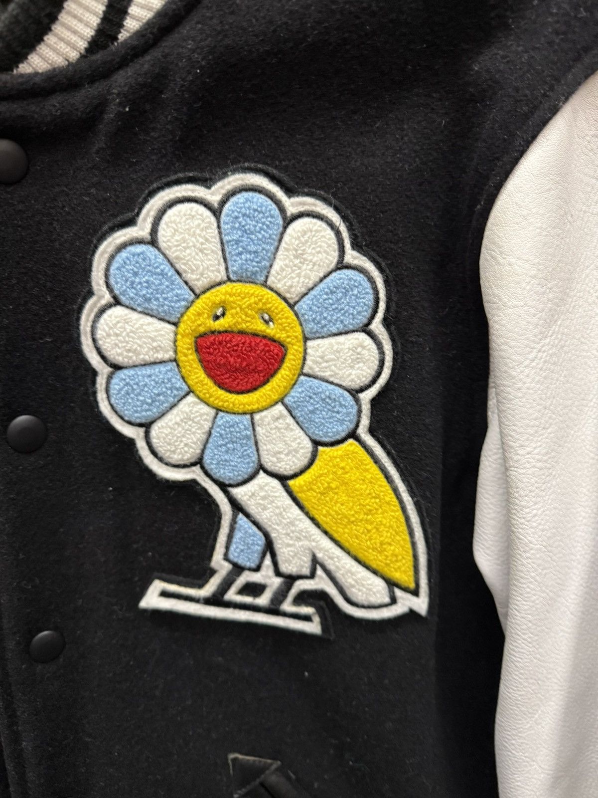 Takashi Murakami X OVO Octobers Very Own Varsity Jacket