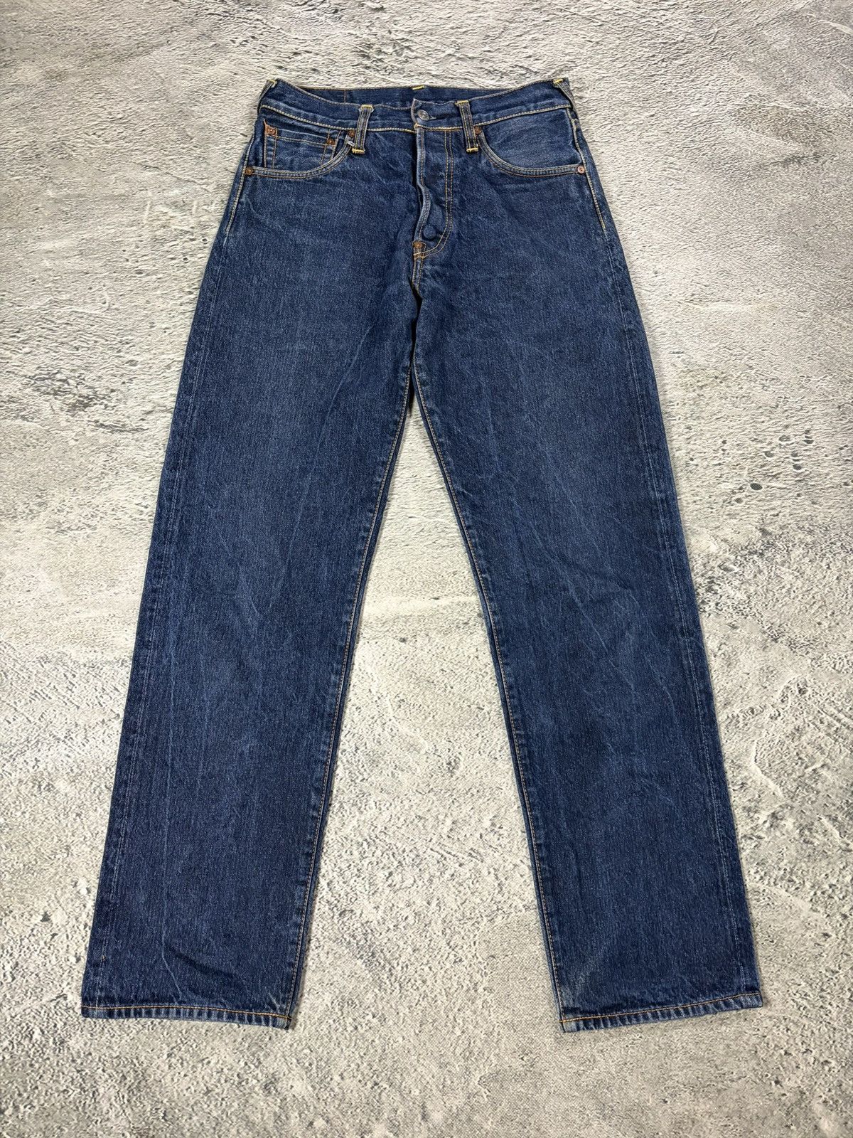 Evisu Evisu jeans vintage handpainted seagull logo selvedge white Size US 30 / EU 46 - 6 Thumbnail