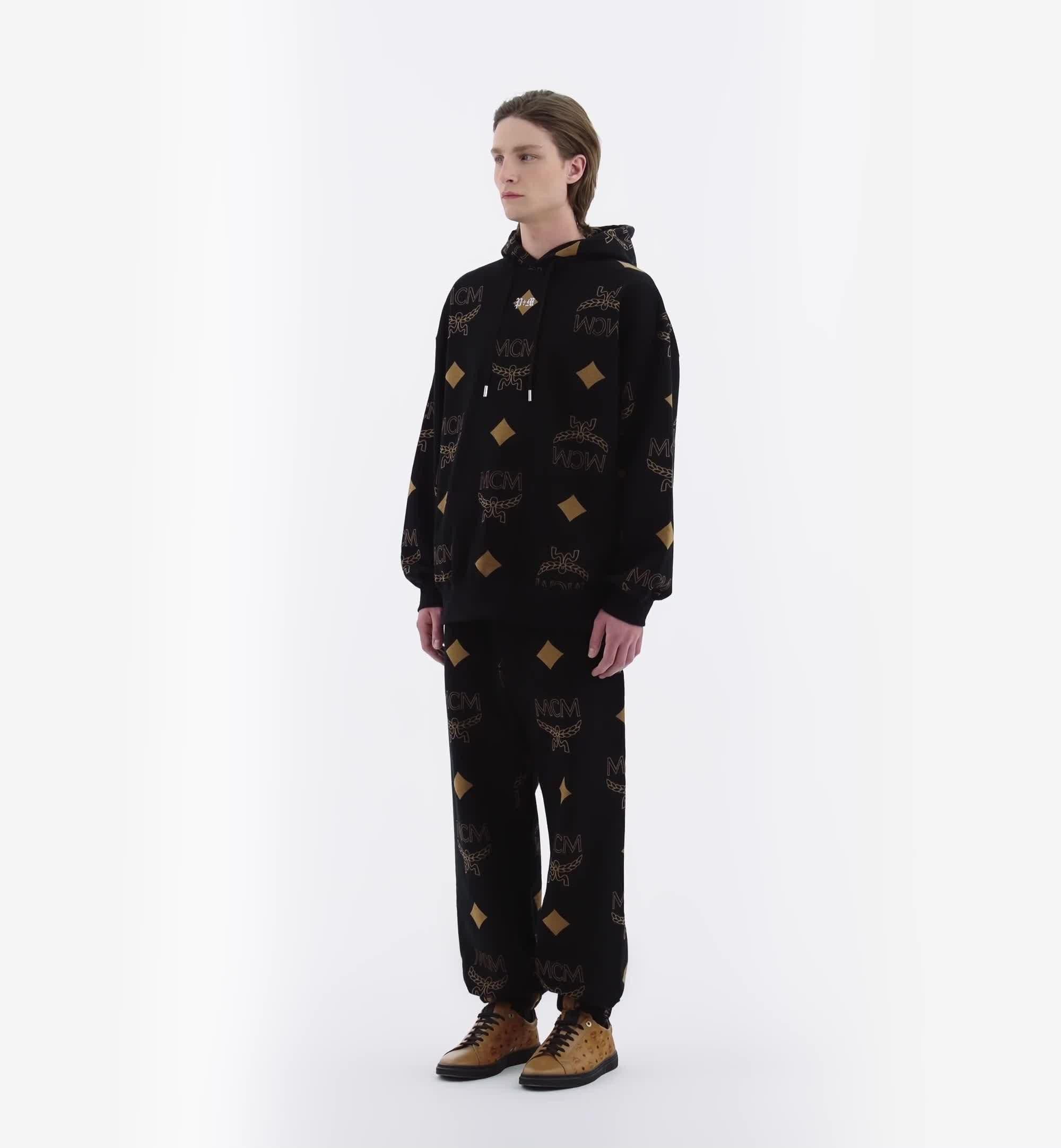 MCM o1mt1gz0325 Long Pant in Black/Brown Size US 36 / EU 52 - 3 Thumbnail