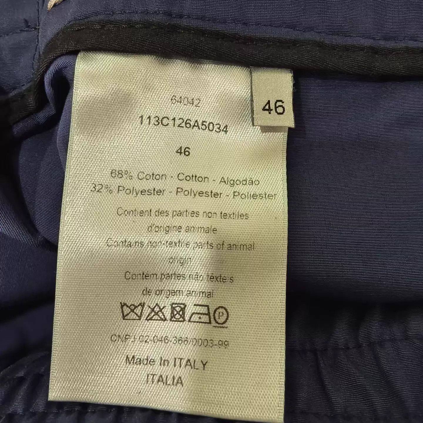 Dior Dior Belt Logo Chino 46 99 Size US 30 / EU 46 - 4 Thumbnail