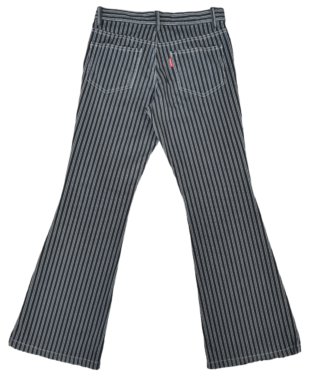 Tornado Mart Tornado Mart Stripe Flare Pant Size US 30 / EU 46 - 3 Thumbnail