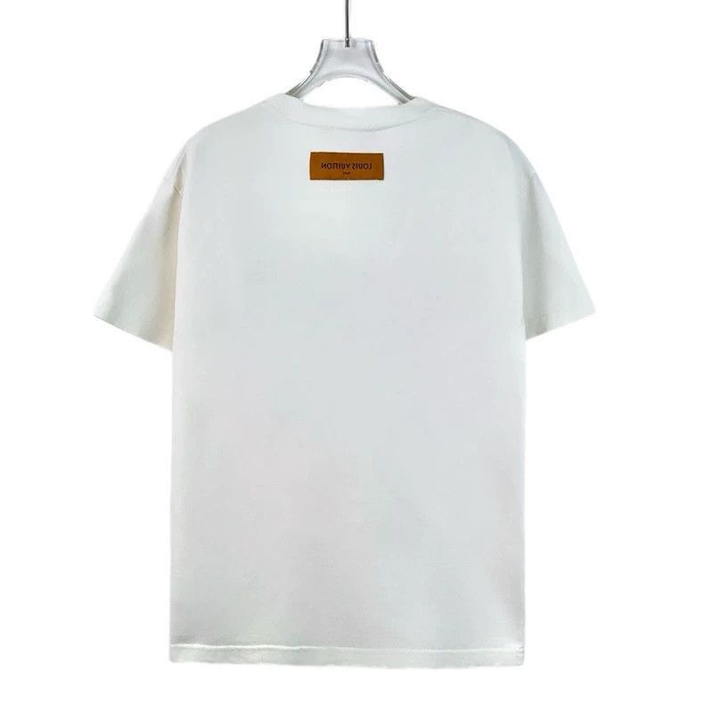 Louis Vuitton Louis Vuitton White Graffiti Cotton T -2505 Size US XS / EU 42 / 0 - 2 Thumbnail