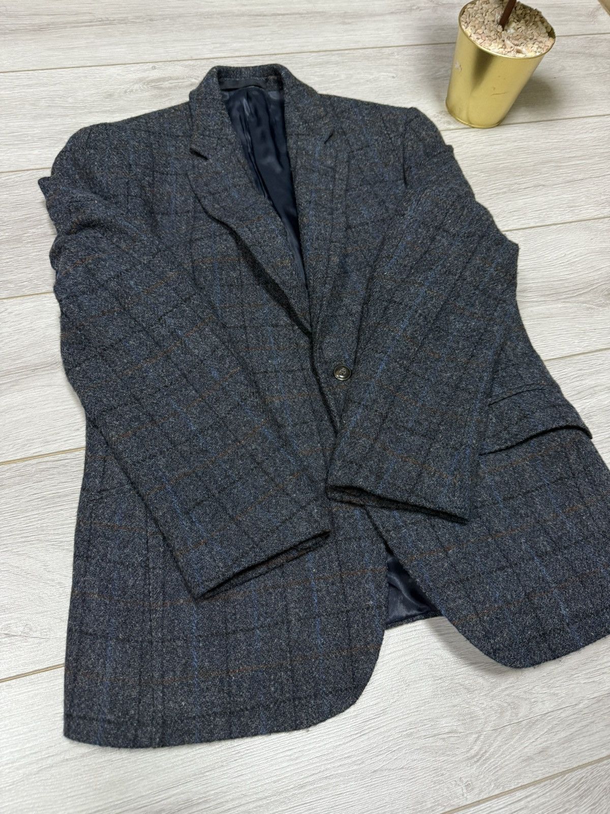 Harris Tweed M&S Harris Tweed D grey mix Coat Blazer Jacket Size US S / EU 44-46 / 1 - 11 Thumbnail