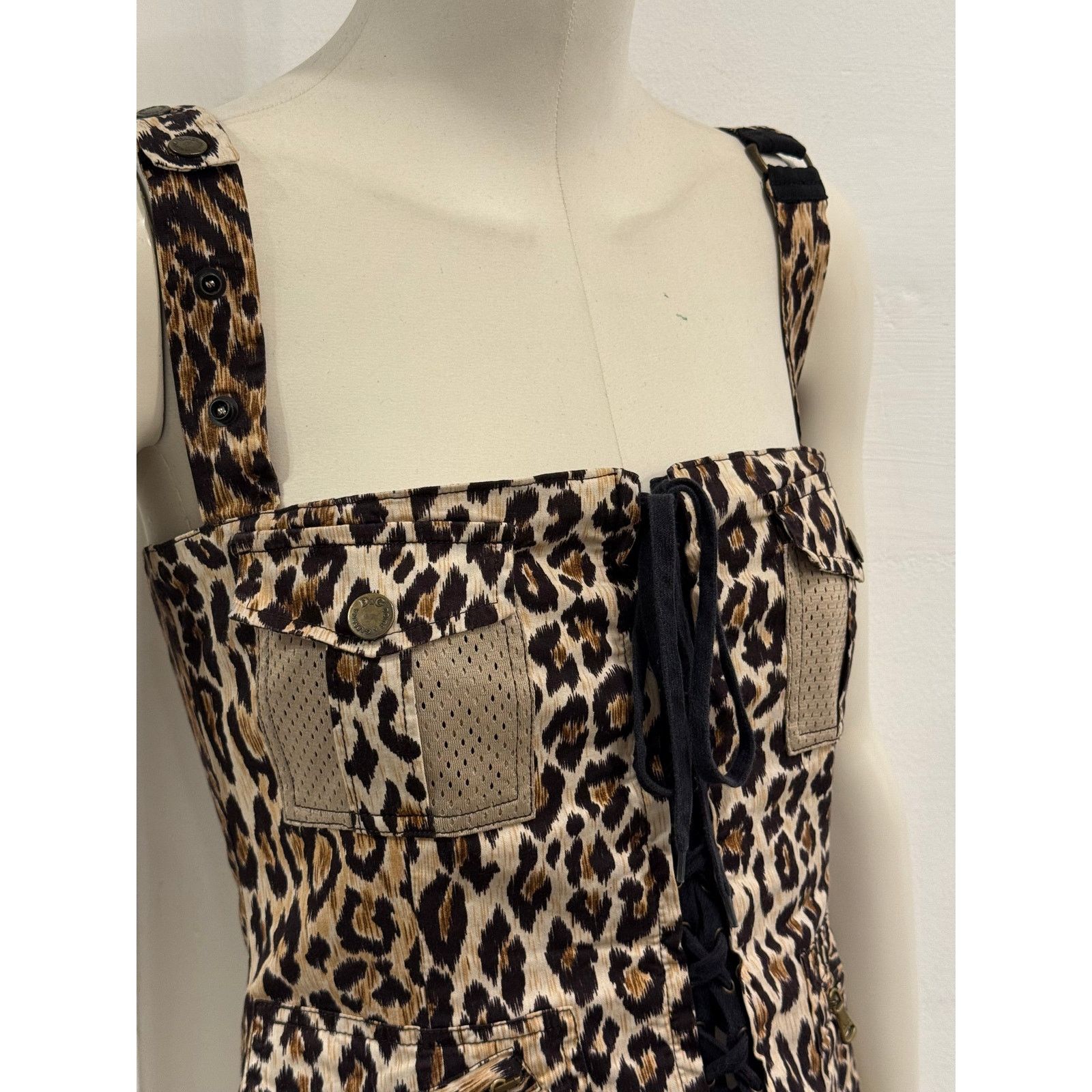 Dolce & Gabbana 2000s Dolce & Gabbana leopard print corset Size S / US 4 / IT 40 - 4 Thumbnail