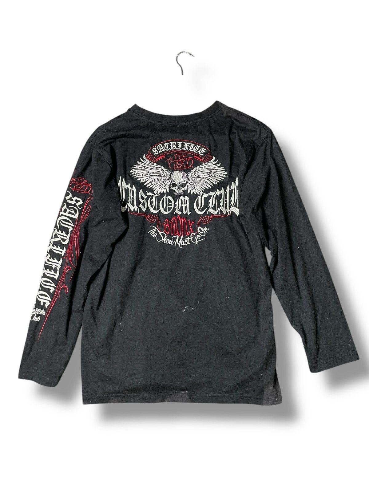 Japanese Brand A.O.D Japanese Brand Punk Long Sleeve Shirt (65) Size US L / EU 52-54 / 3 - 7 Thumbnail