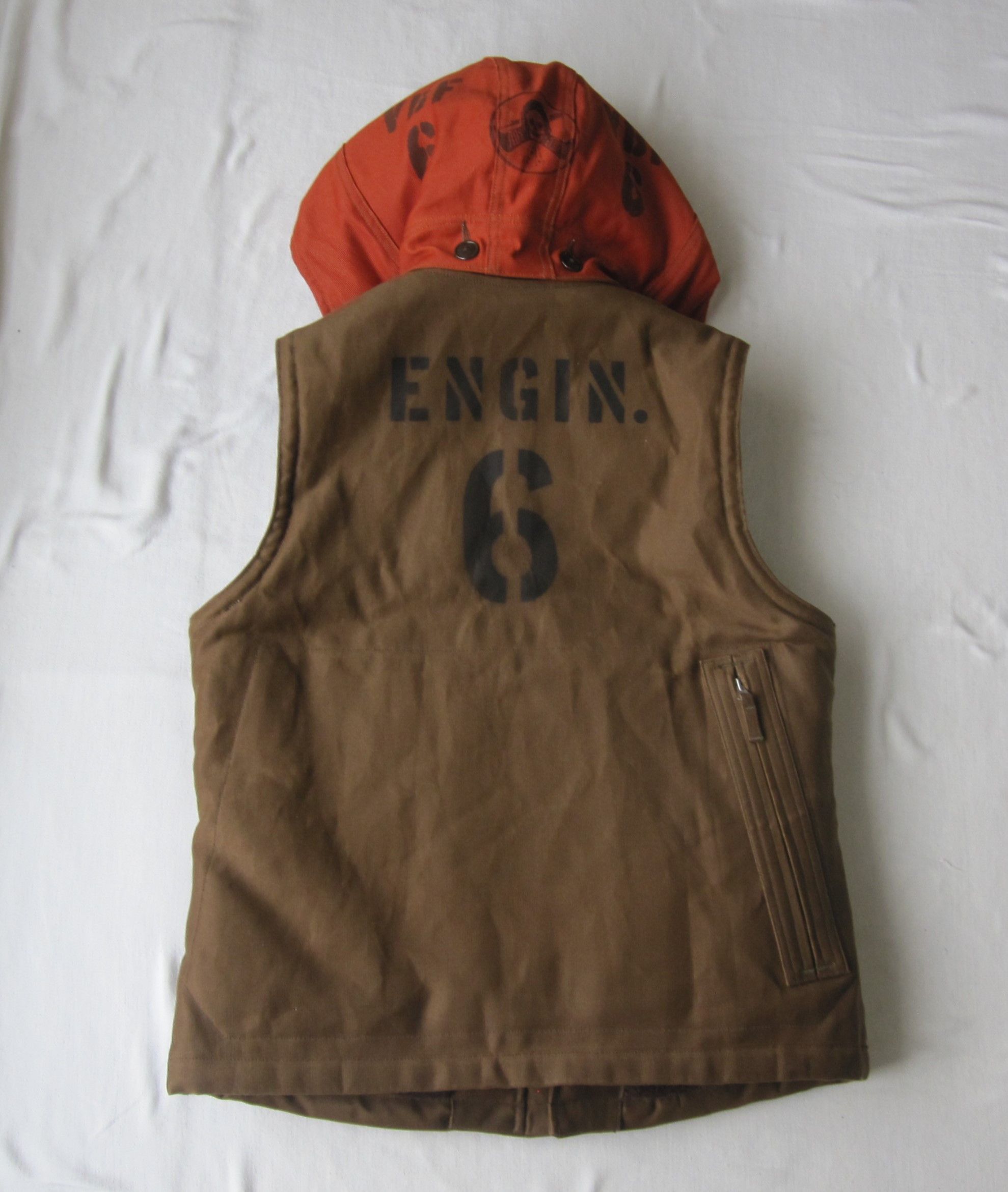 SON OF A STAG - The Freewheelers Winter Aviators' vest is now available  online and in store. The vest features a classic jungle cloth outer with a  paraffin coating as well as