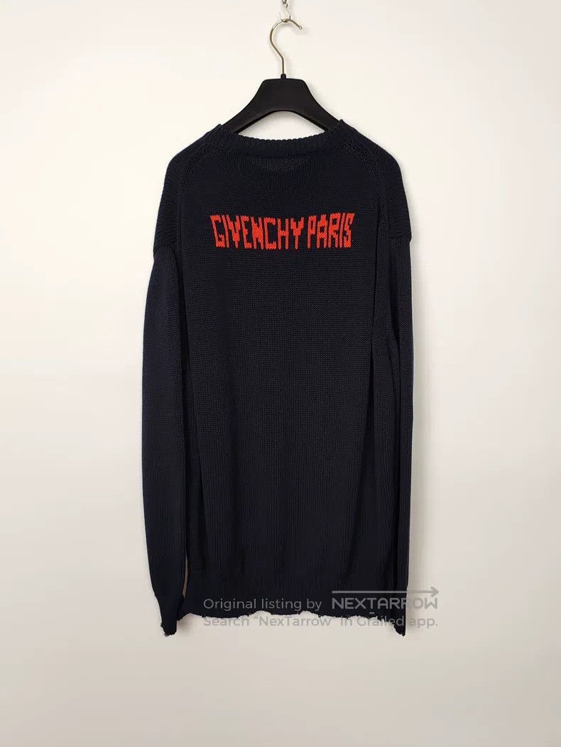 Givenchy Givenchy Trendy Destroyed Knit Sweater Size US XS / EU 42 / 0 - 2 Thumbnail