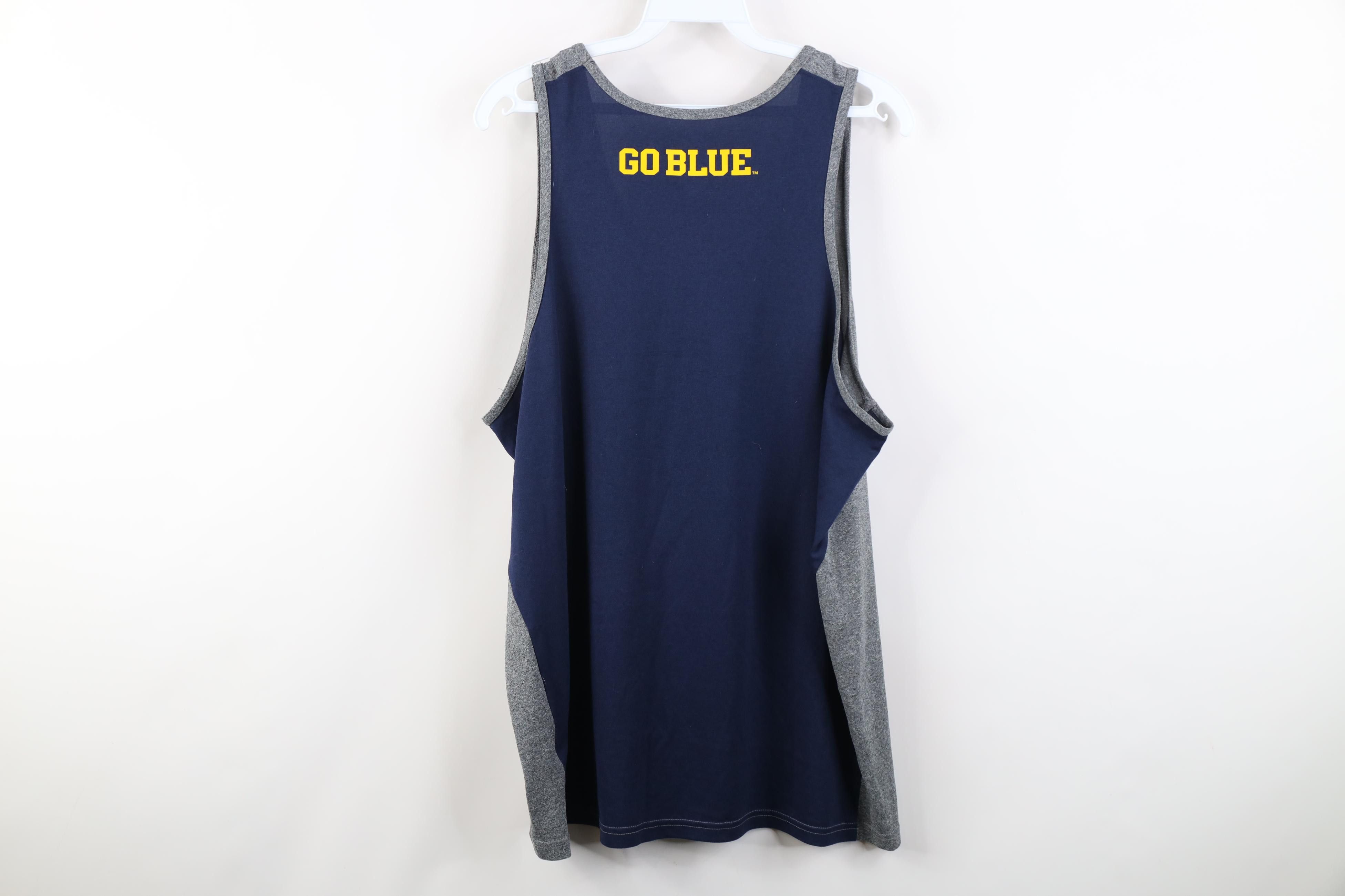 Nike Nike Dri-Fit University of Michigan Tank Top T-Shirt Gray Size US L / EU 52-54 / 3 - 12 Thumbnail