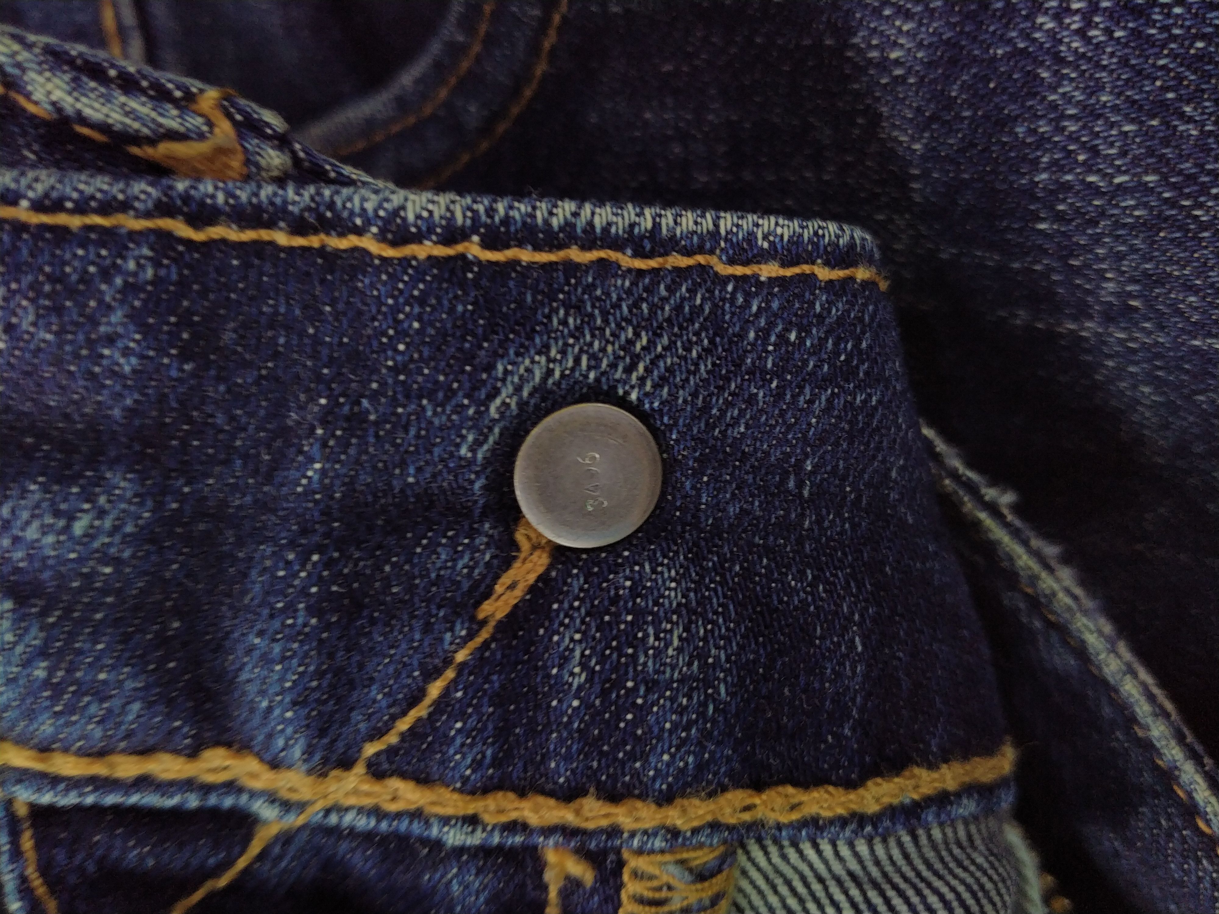 Levi's Distressed Blue Levi's 505 35 x 29 Denim -JN323 Size US 35 - 15 Thumbnail