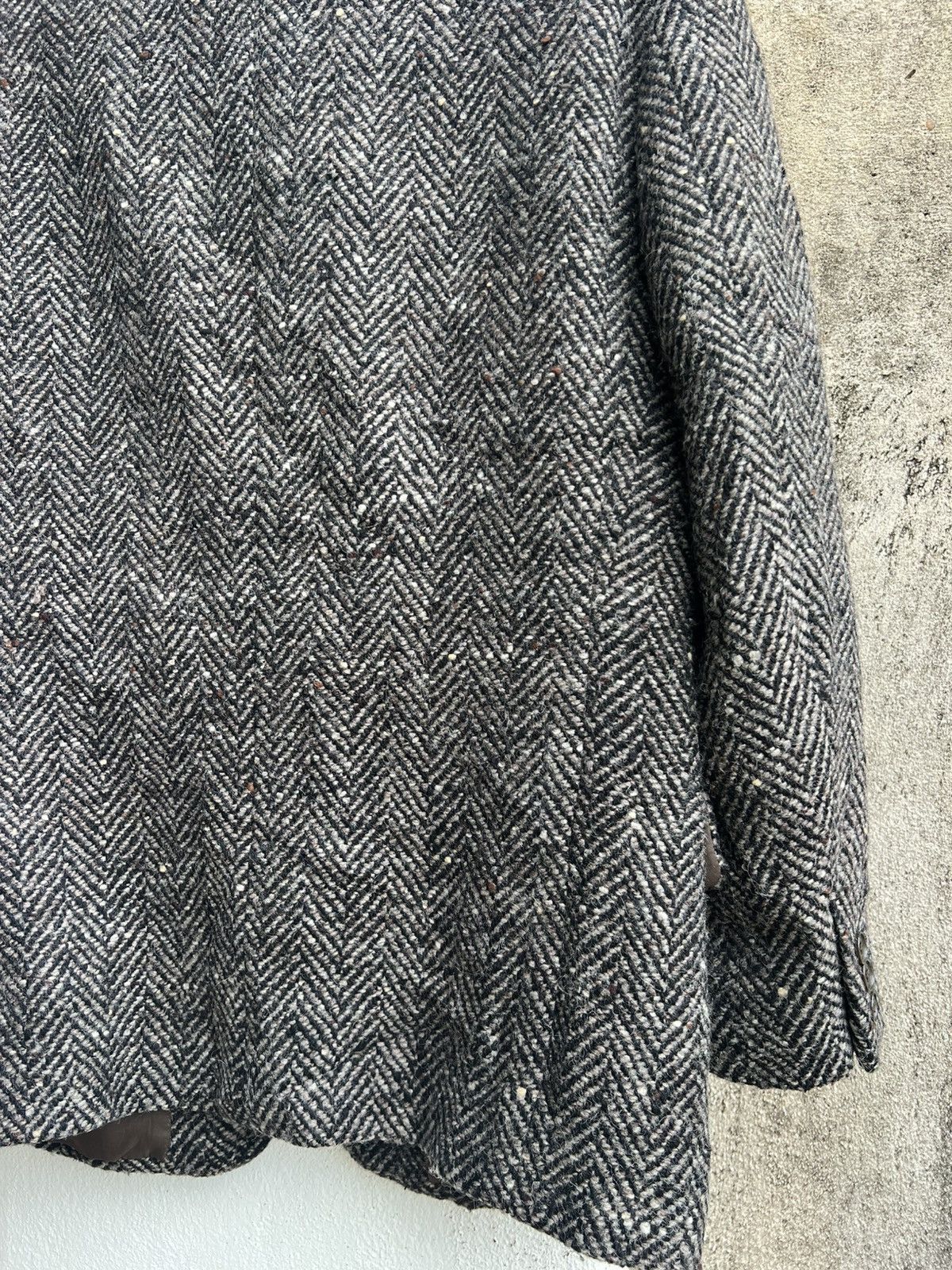 Yves Saint Laurent Vintage Yves Saint Laurent Homme Wool Coat Size US M / EU 48-50 / 2 - 18 Thumbnail