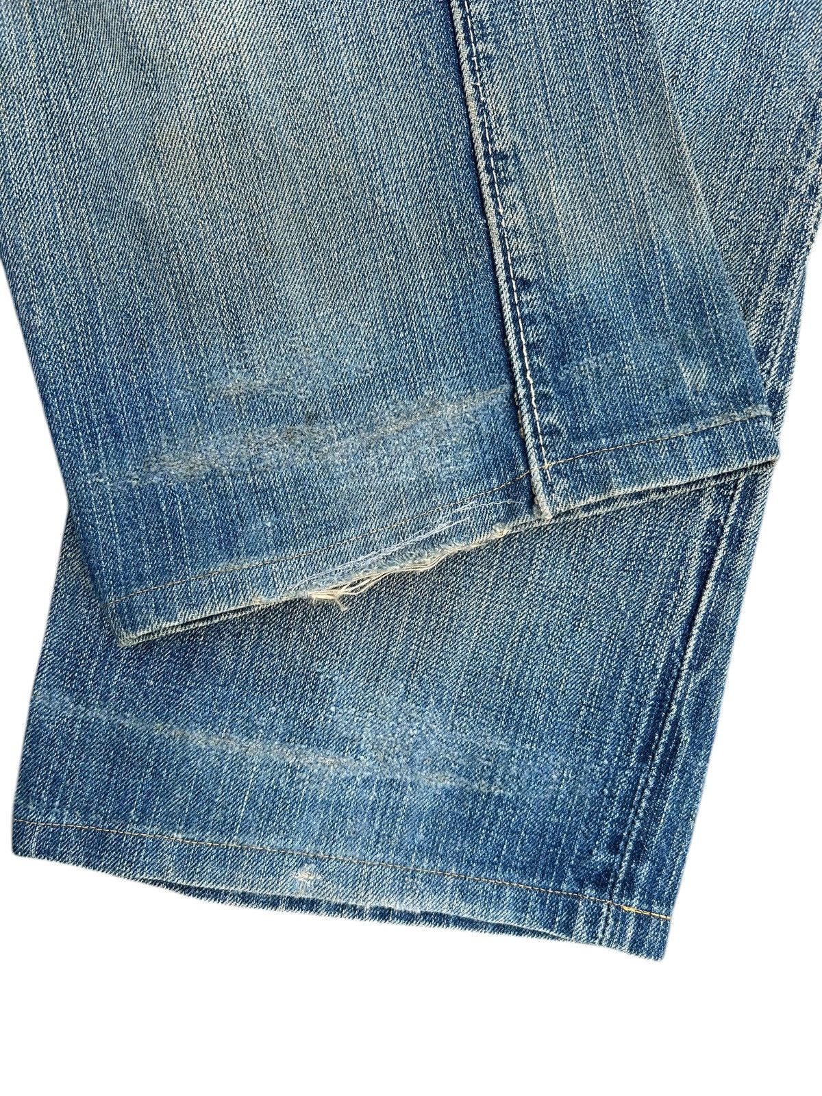Kapital Vintage Joe McCoy Selvedge Thrashed Repair Denim Jeans Size US 30 / EU 46 - 17 Thumbnail