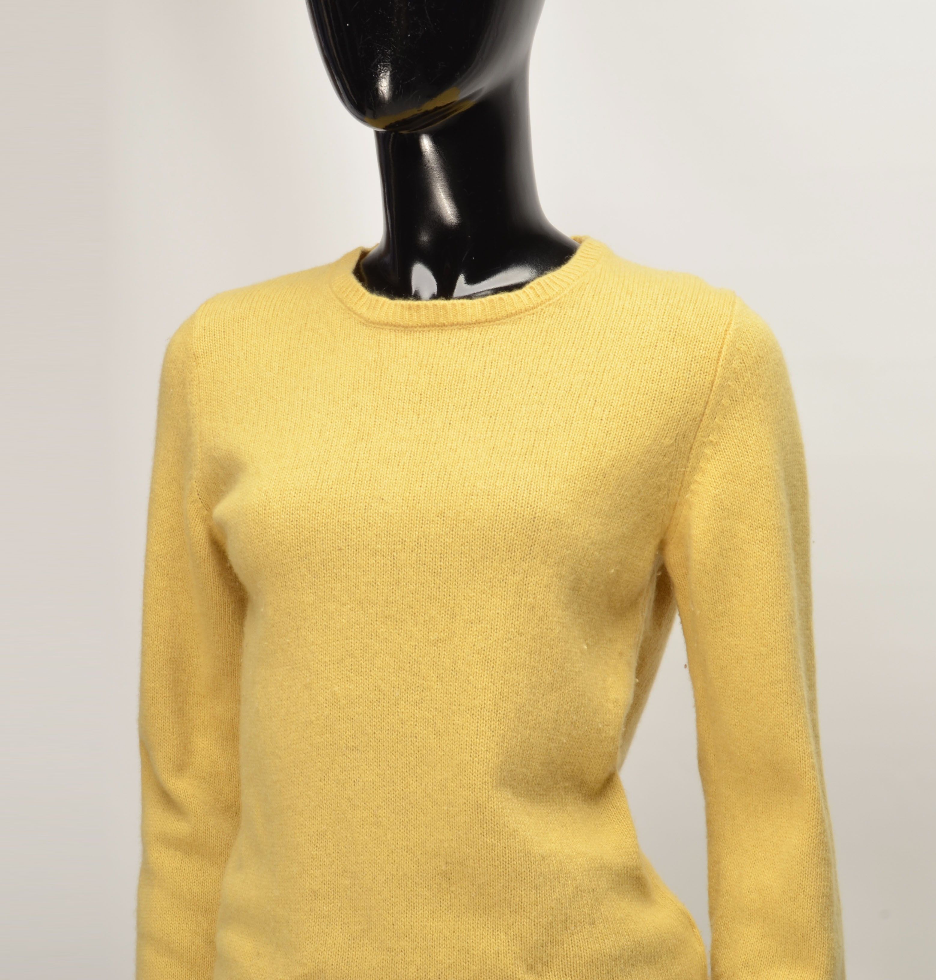 A.P.C. A.P.C. Wool Cashmere Blend Soft Cozy Long Sleeve Sweater Size XS / US 0-2 / IT 36-38 - 2 Thumbnail