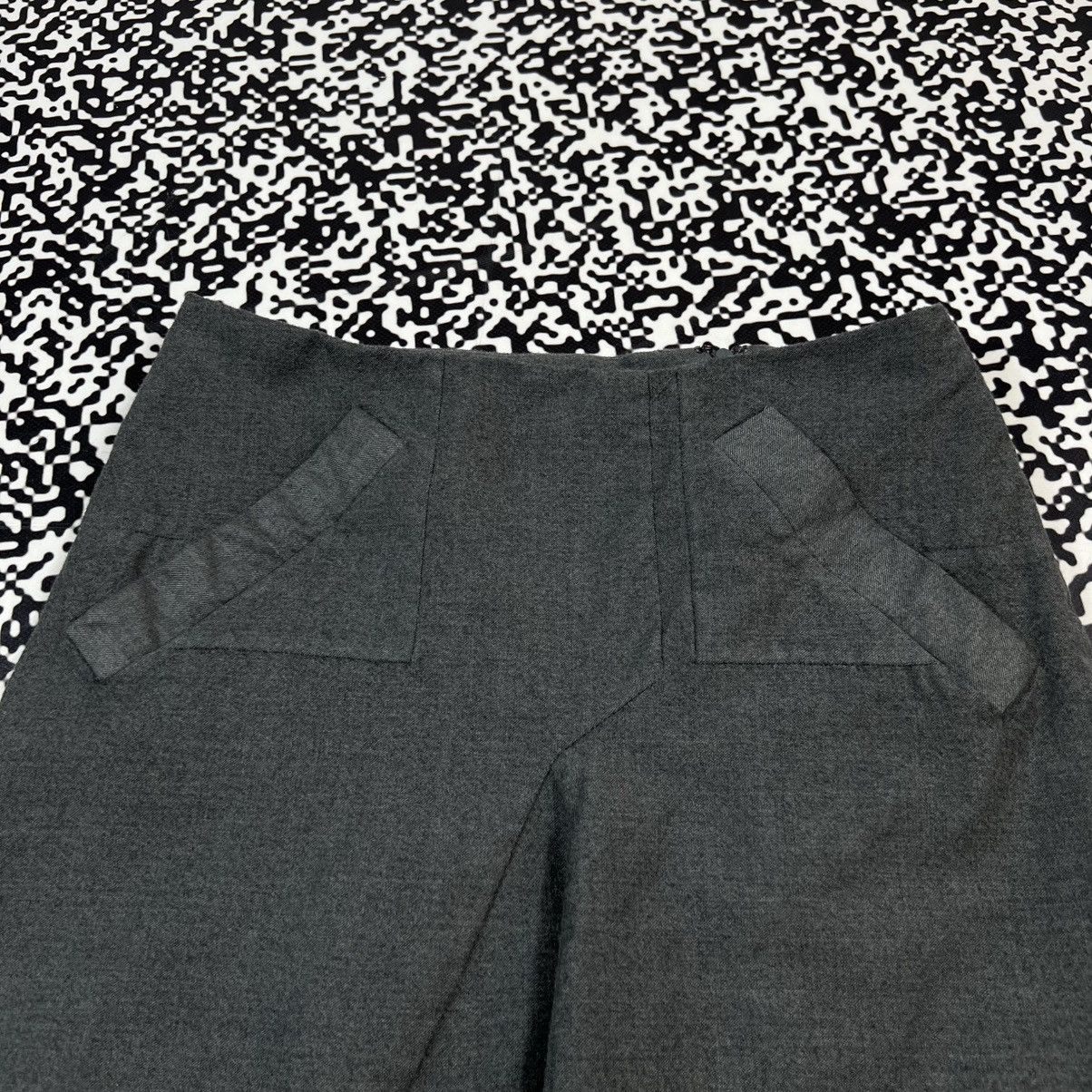 Chloe Chloe Wool Silk Flared Mini Skirt Luxury Casual Y2K Style Size 28" / US 6 / IT 42 - 8 Thumbnail