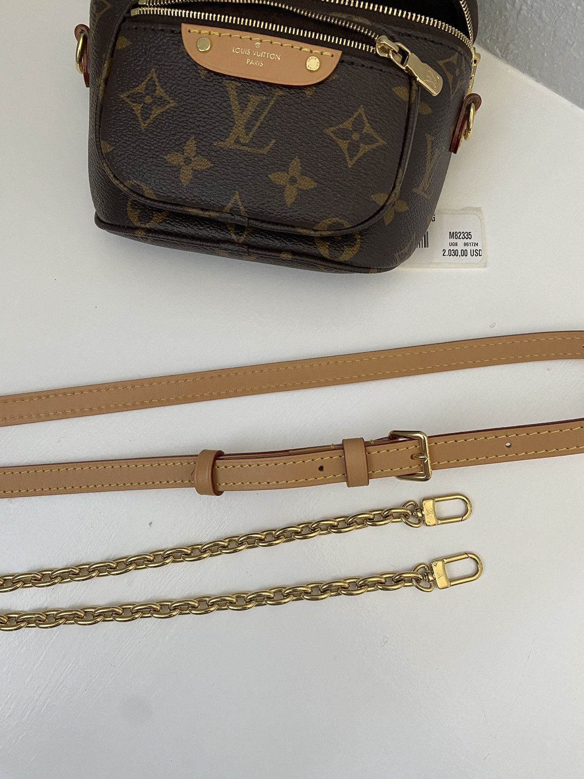 Louis Vuitton Authentic Louis Vuitton Mini Bumbag Monogram Size ONE SIZE - 15 Thumbnail