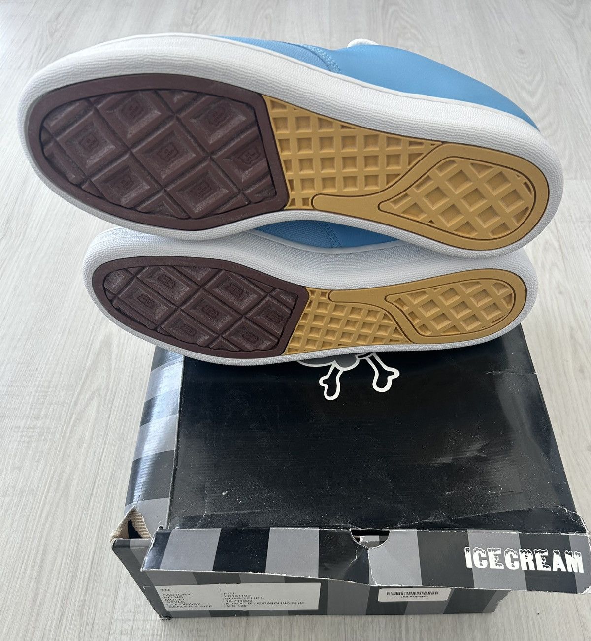Icecream VERY RARE OG 2007 BBC/ICE CREAM NYC EXCLUSIVE BOARDFLIP 2 Size US 12 / EU 45 - 11 Thumbnail