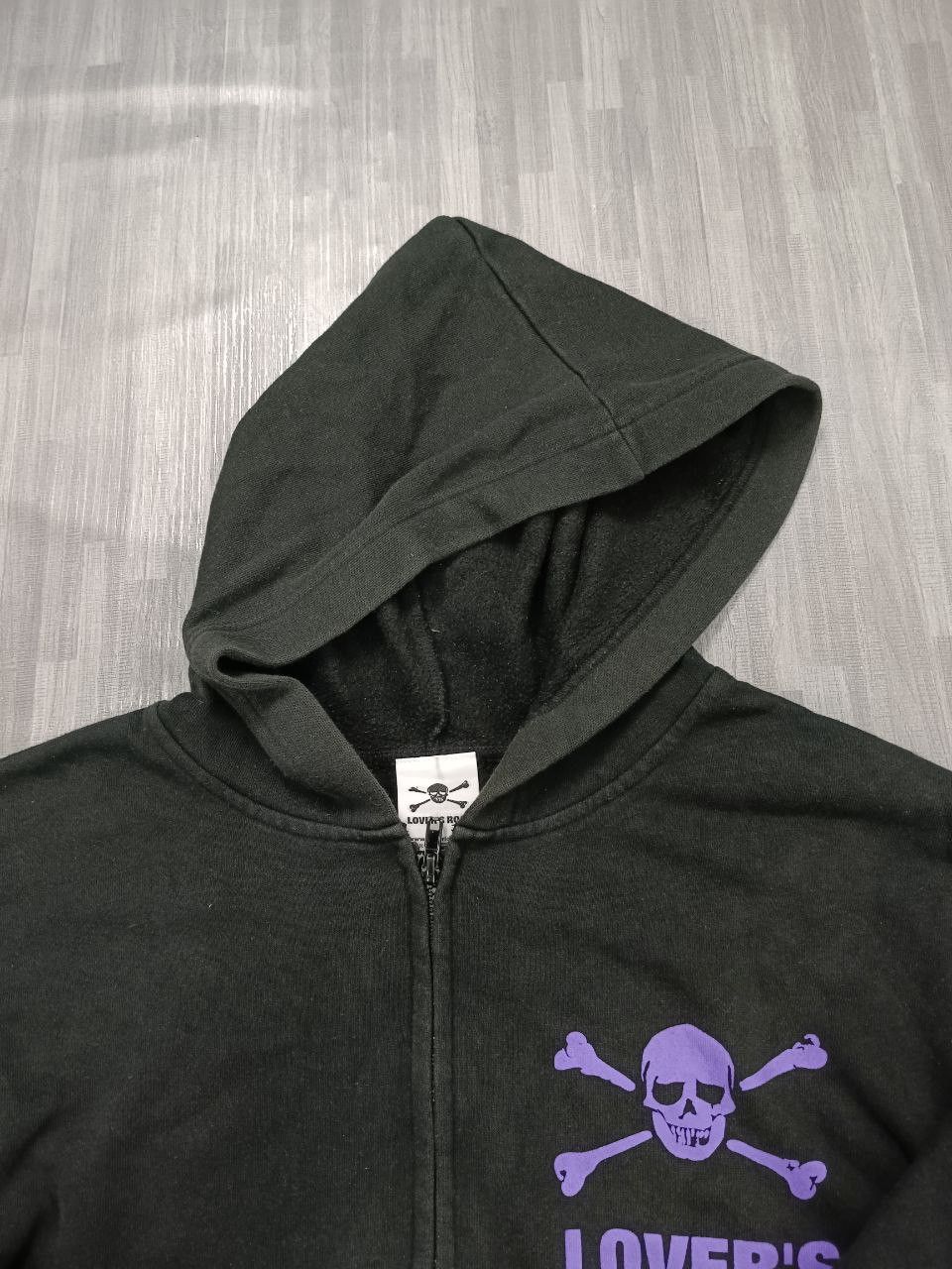 Super Lovers LOVERY ROCK SKULL CROSSBONE HOODIE Size US L / EU 52-54 / 3 - 4 Thumbnail
