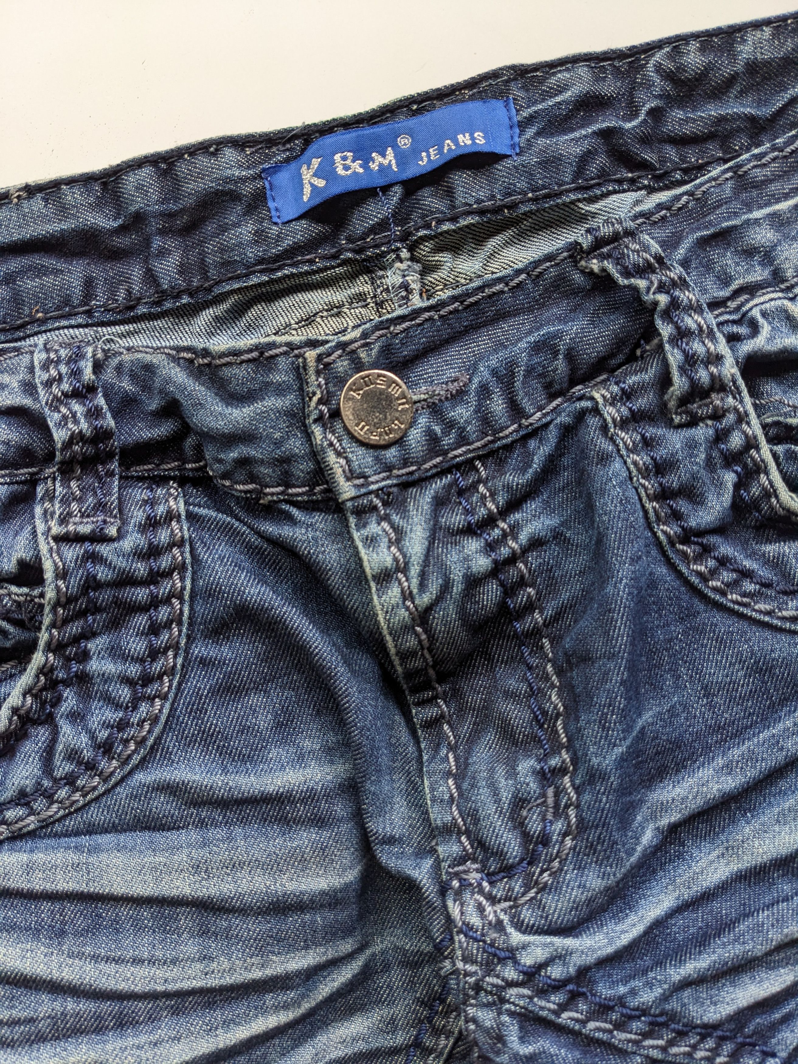 14th Addiction × If Six Was Nine × Tornado Mart Kosmo Lupo wrinkle design jeans Size US 34 / EU 50 - 7 Thumbnail