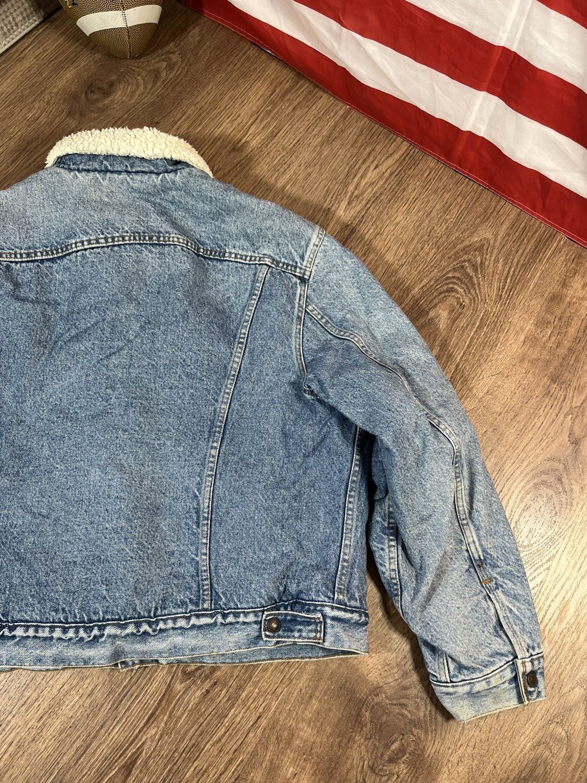 Levi's Vintage 70-80s Levi’s Sherpa Jacket – Made in USA Size US L / EU 52-54 / 3 - 20 Thumbnail