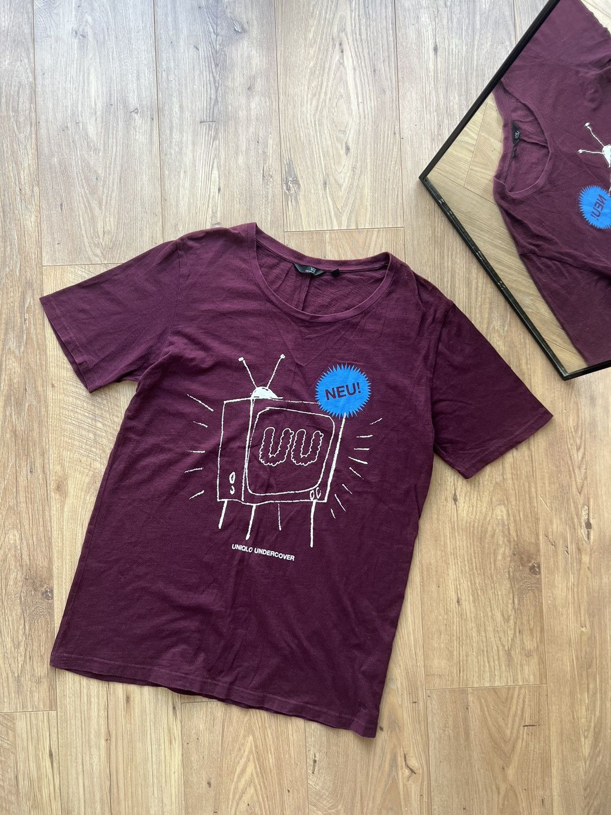 Undercover × Uniqlo UNDERCOVER X UNIQLO NEU TV VINTAGE RARE TEE Y2K Size US XL / EU 56 / 4 - 1 Thumbnail