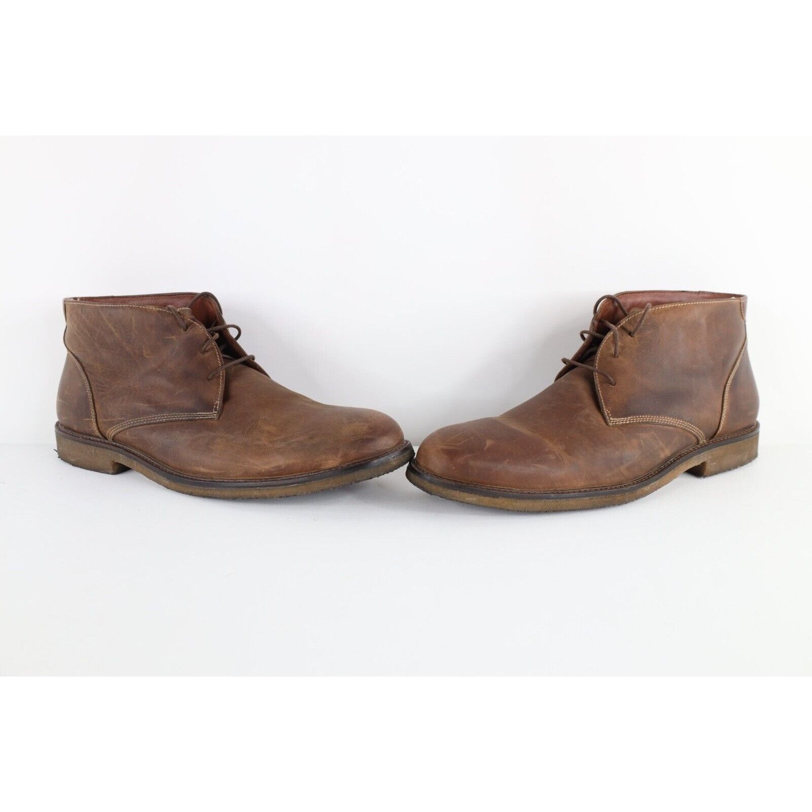 Johnston & Murphy McClain Brown Comfort Dress Chukka Boots Men US 10M Men main image 4