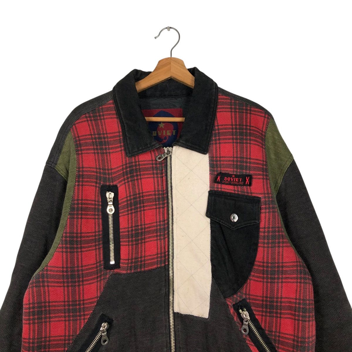 Vintage 🔥VINTAGE BOMBER JACKET SOVIET X WALTER DE VIRGILIIS ITALY Size US M / EU 48-50 / 2 - 5 Thumbnail