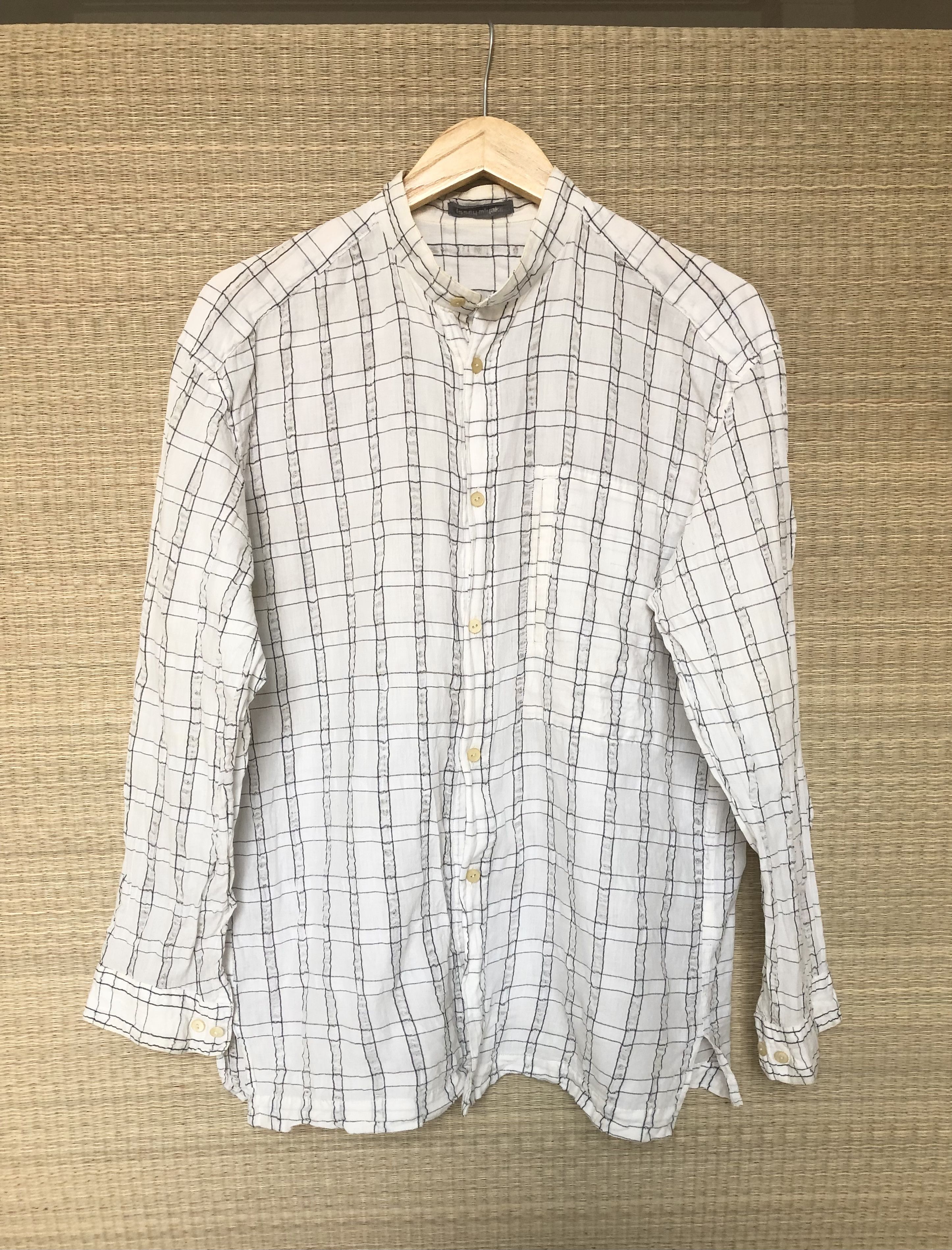 Issey Miyake '80s squared shirt Size US M / EU 48-50 / 2 - 1 Thumbnail
