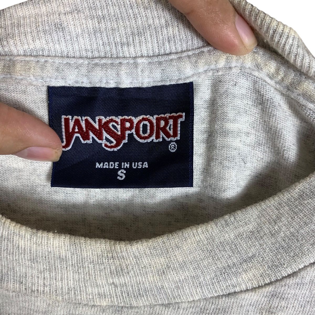 Jansport Vintage 90’ JANSPORT WEBSTER UNIVERSITY Crest Tee Shirt Top Size US S / EU 44-46 / 1 - 7 Thumbnail