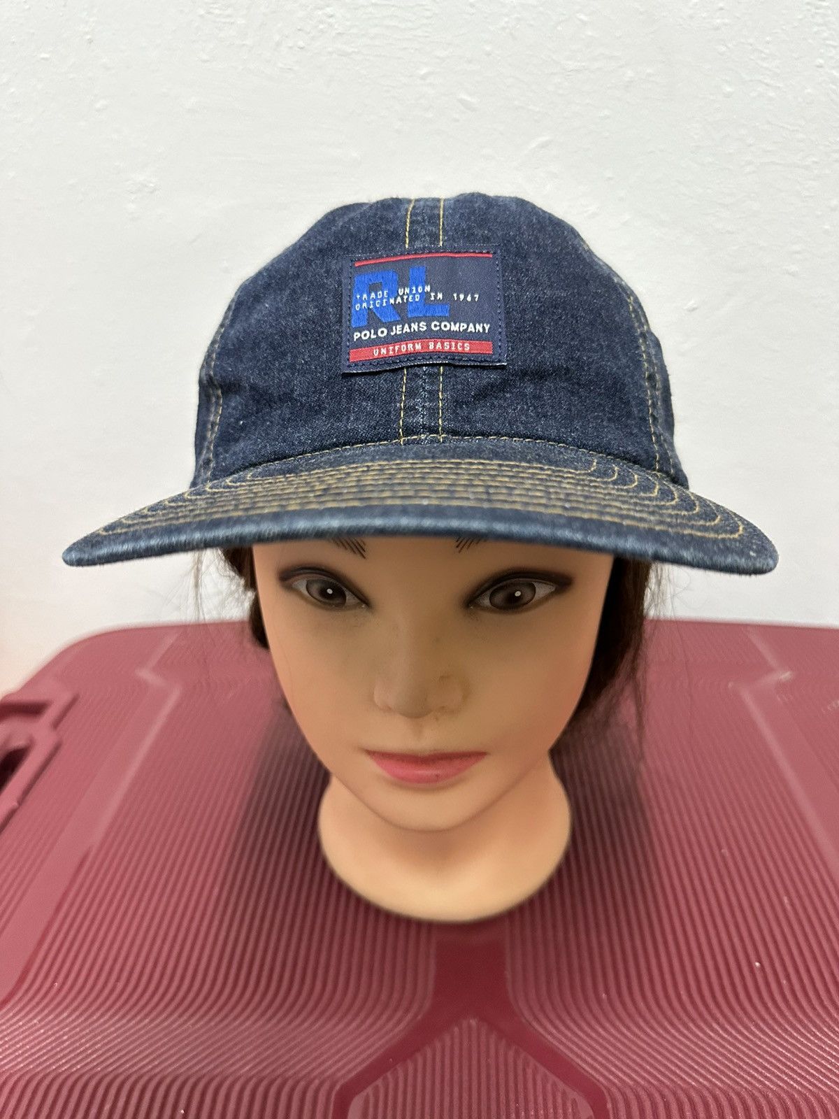 Polo Ralph Lauren Polo Ralph Lauren Denim Cap Size ONE SIZE - 2 Thumbnail