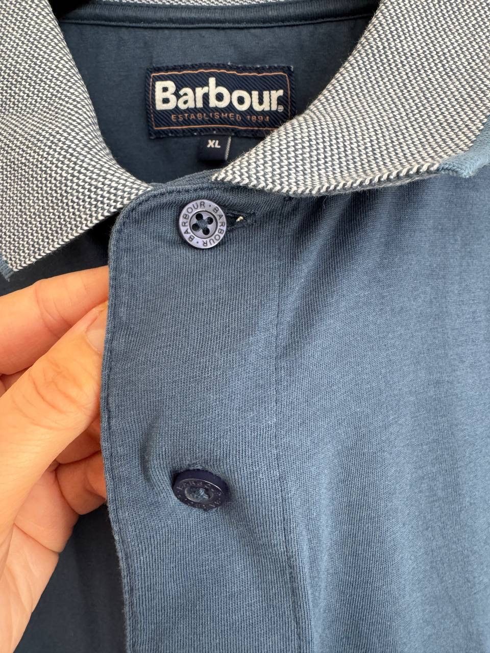 Barbour Barbour men's polo shirt blue size XL Size US XL / EU 56 / 4 - 4 Thumbnail