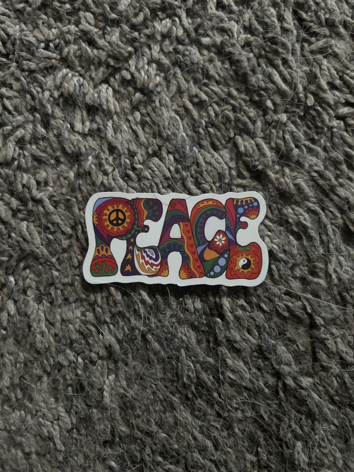 Hypebeast × Vintage Psychedelic Peace Sticker Size ONE SIZE - 1 Thumbnail