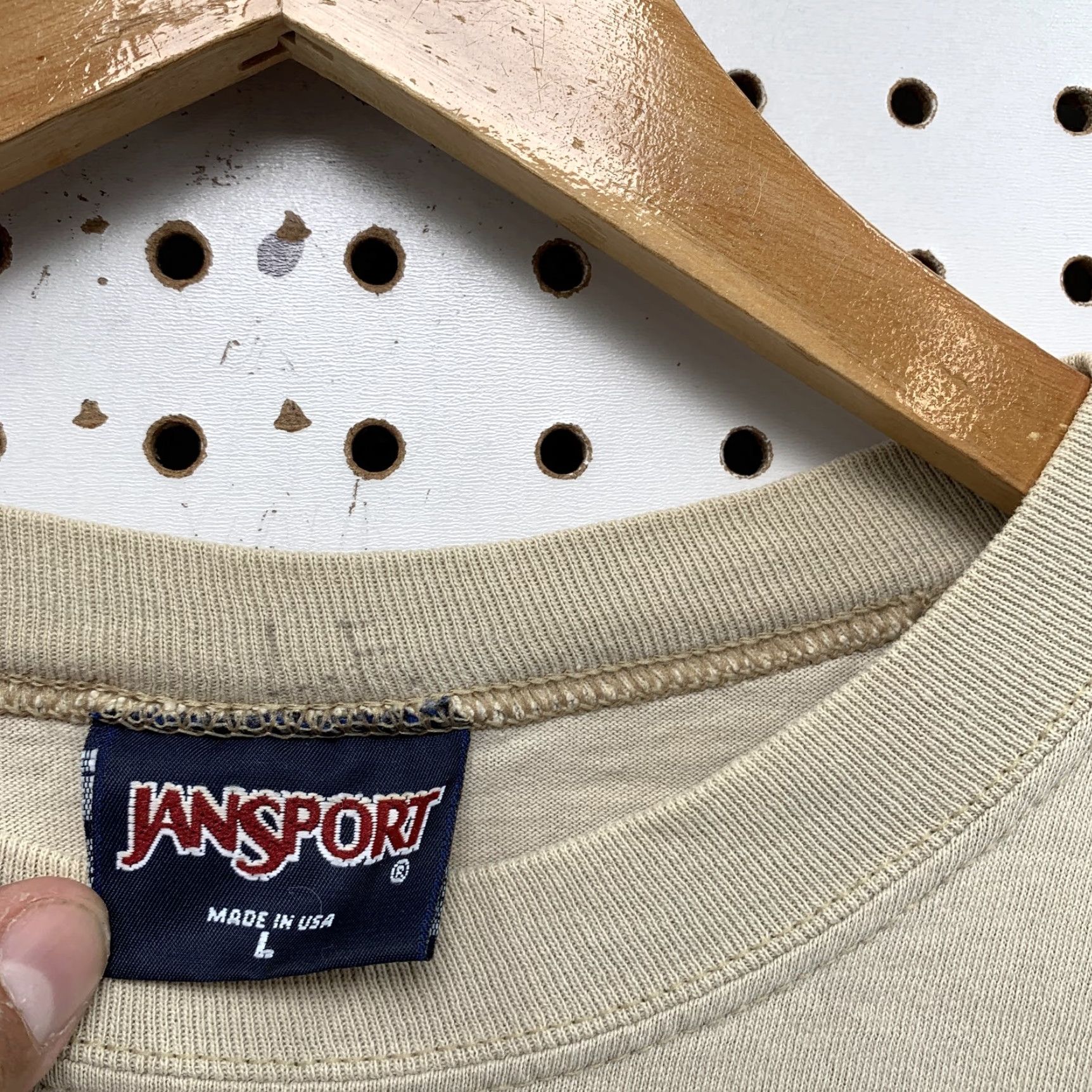 Jansport VINTAGE National Park Foundation T-Shirt Mens Large Beige Preserve Our Parks Size US L / EU 52-54 / 3 - 3 Thumbnail