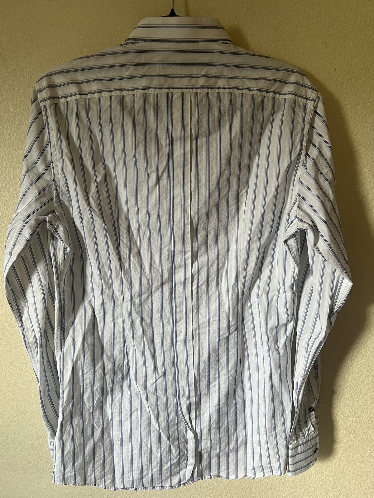 Dolce & Gabbana Dolce & Gabbana Striped Button Down Size US L / EU 52-54 / 3 - 2 Thumbnail