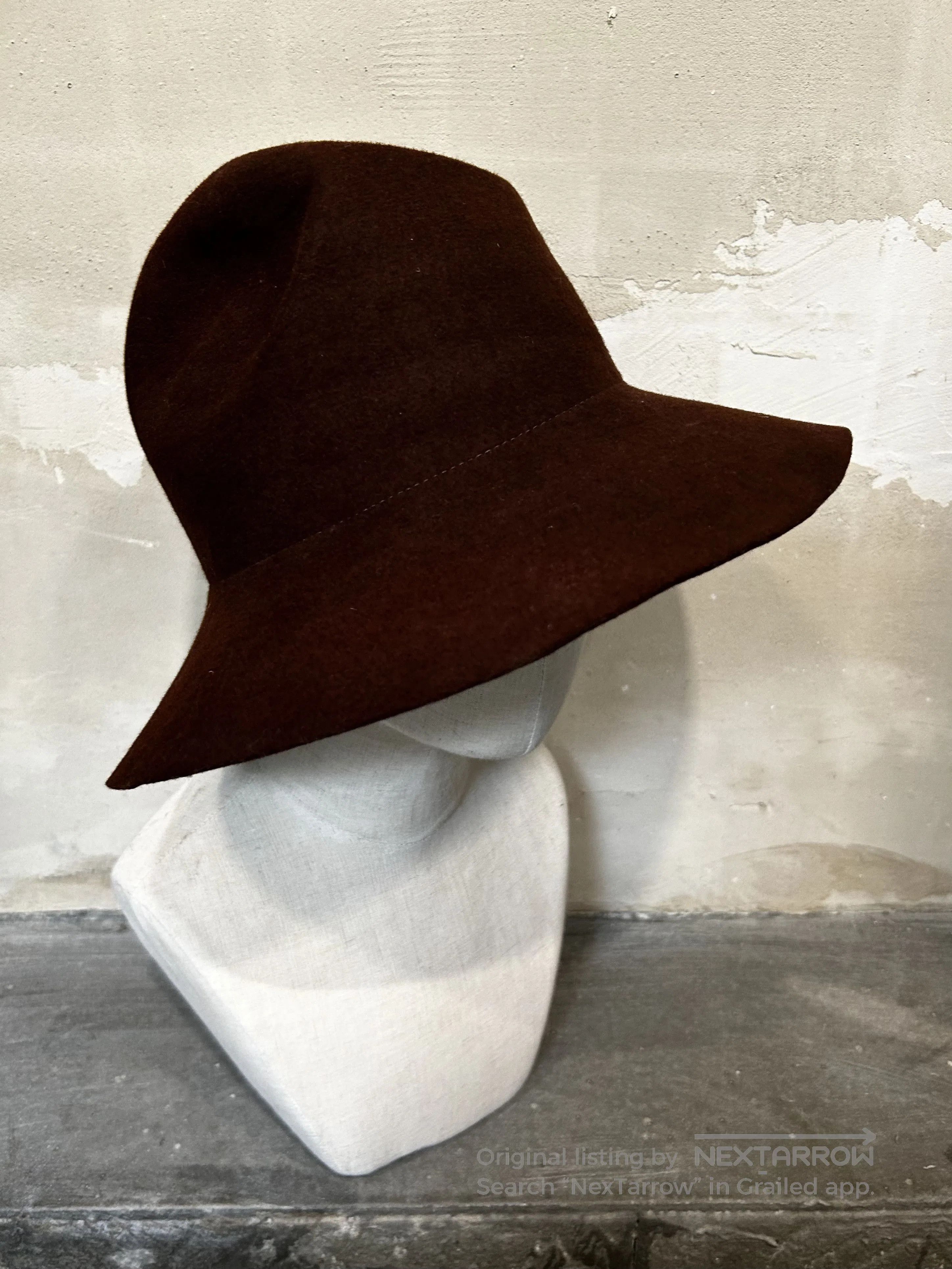 Number (N)ine Number (N)ine 2007 SS Runway Wool Hat. Size ONE SIZE - 6 Thumbnail