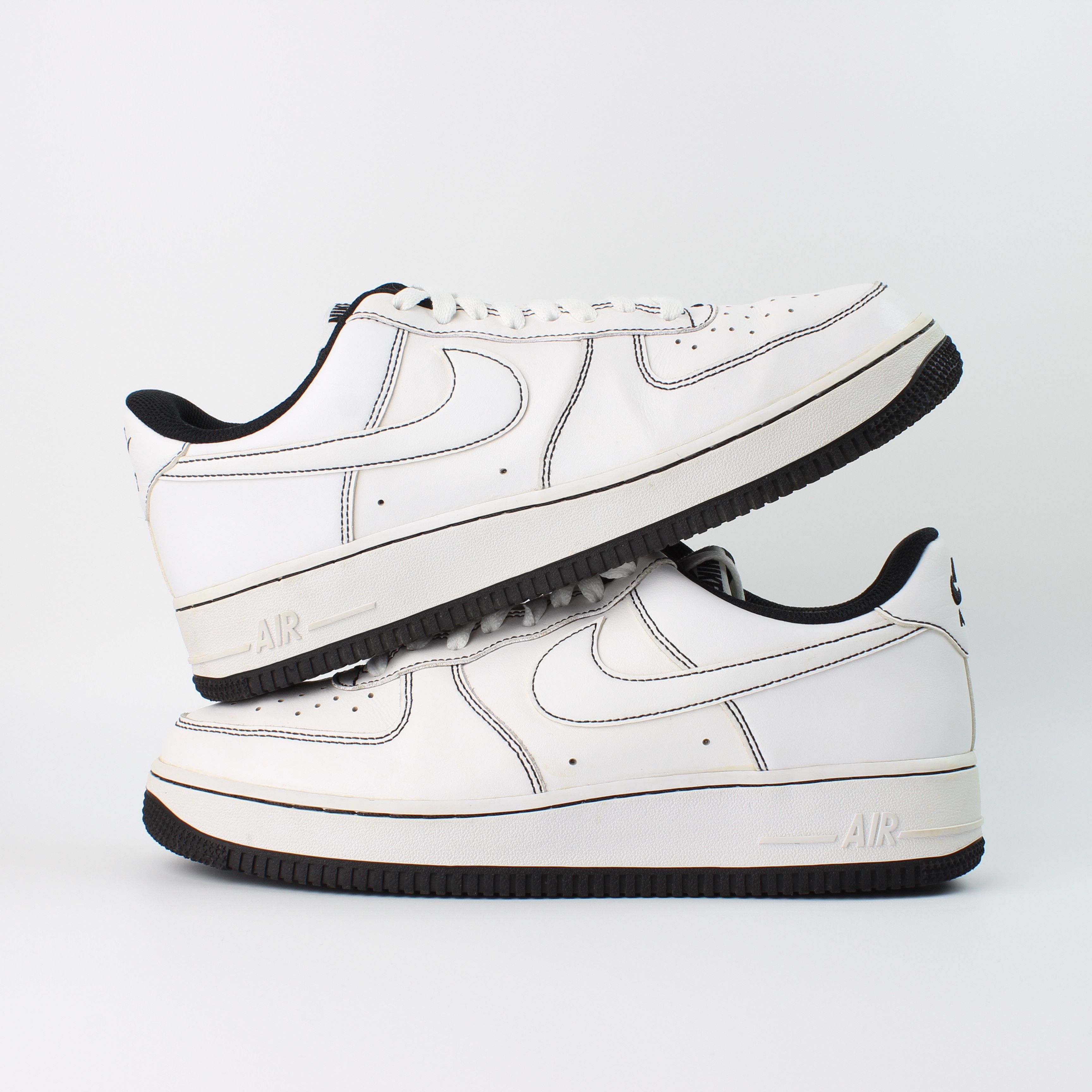Nike Nike Air Force 1 '07 Stitch Black CV1724-104 Size US 9.5 / EU 42-43 - 5 Thumbnail