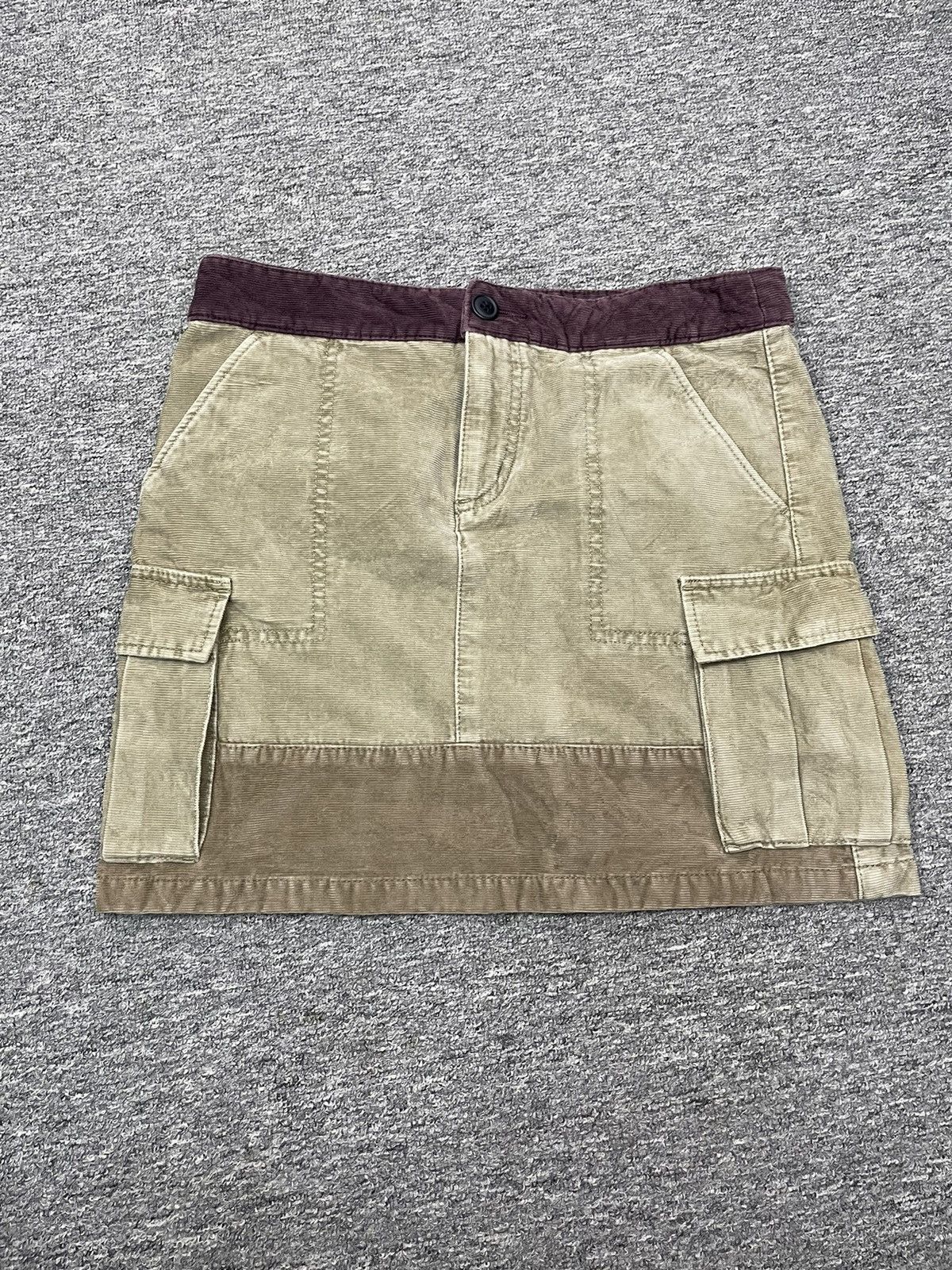 Undercover Uniqlo Undercover Mini Skirt Corduroy Patchwork Size 29 Size 29" - 1 Thumbnail