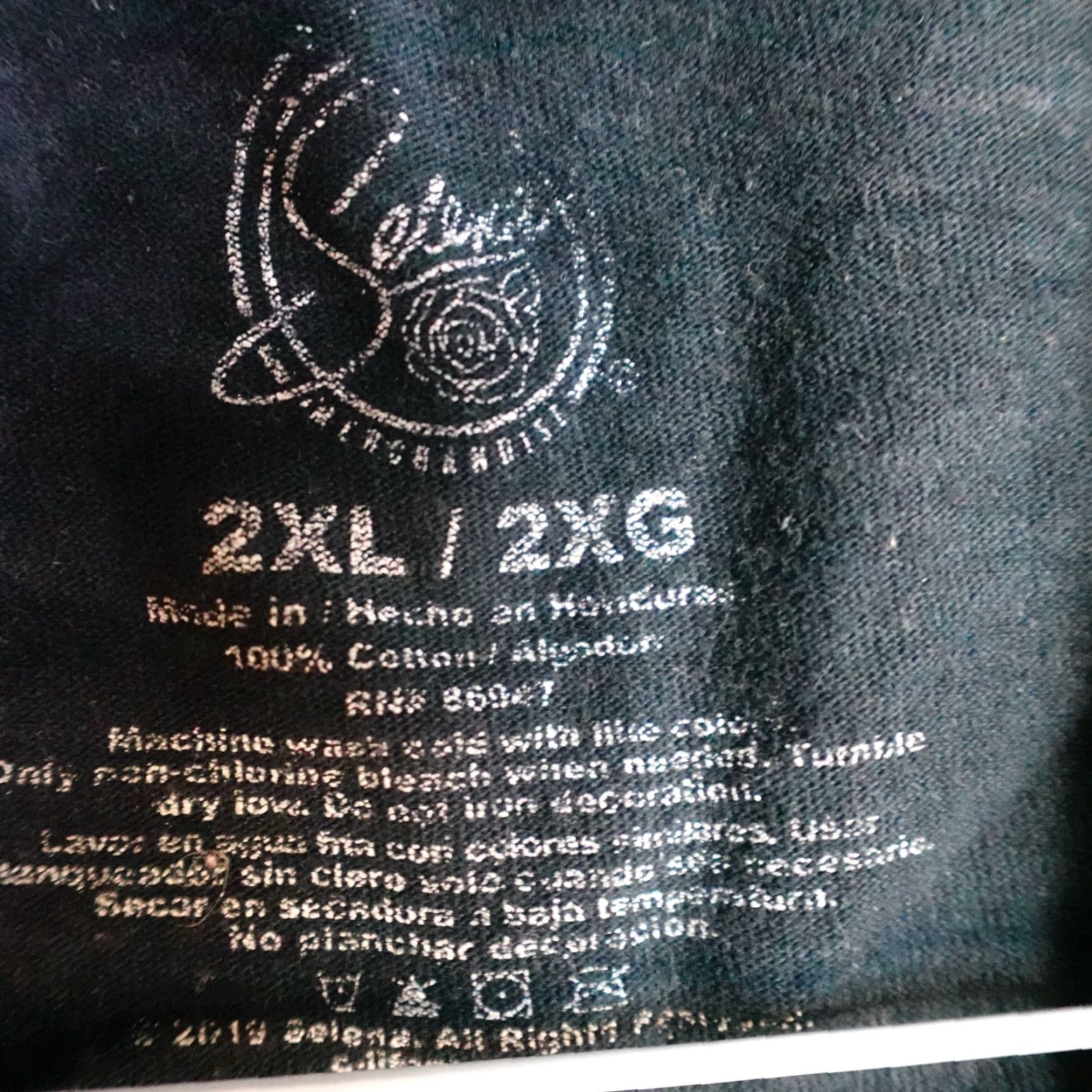 Vintage Selena T-Shirt 2XL Black Official 100% Cotton Mens Short Sleeve Size US XXL / EU 58 / 5 - 4 Thumbnail