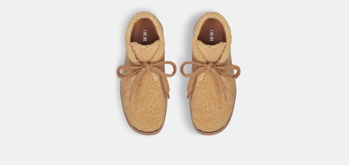 Dior o1w1db11025 3BO361 Sahara Chukka Boots in Beige Size US 10 / EU 43 - 3 Thumbnail